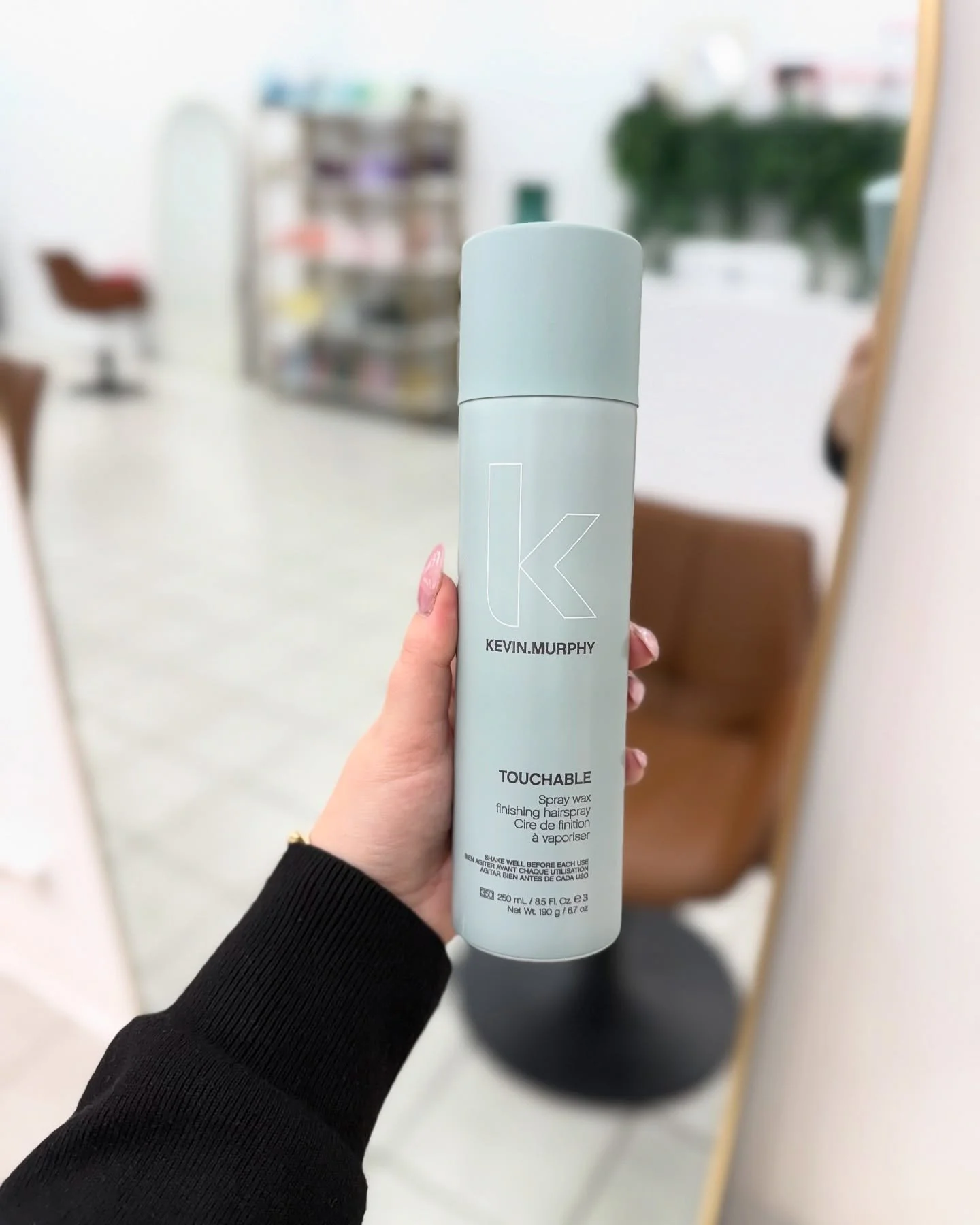 ✨ Say hello to TOUCHABLE by @kevin.murphy 💁&zwj;♀️

It&rsquo;s a spray wax (yep, wax in a spray!) that gives you soft hold, lived-in texture, and natural shine &ndash; without the crunch. Perfect for that messy bun, beachy wave or undone curl vibe ?
