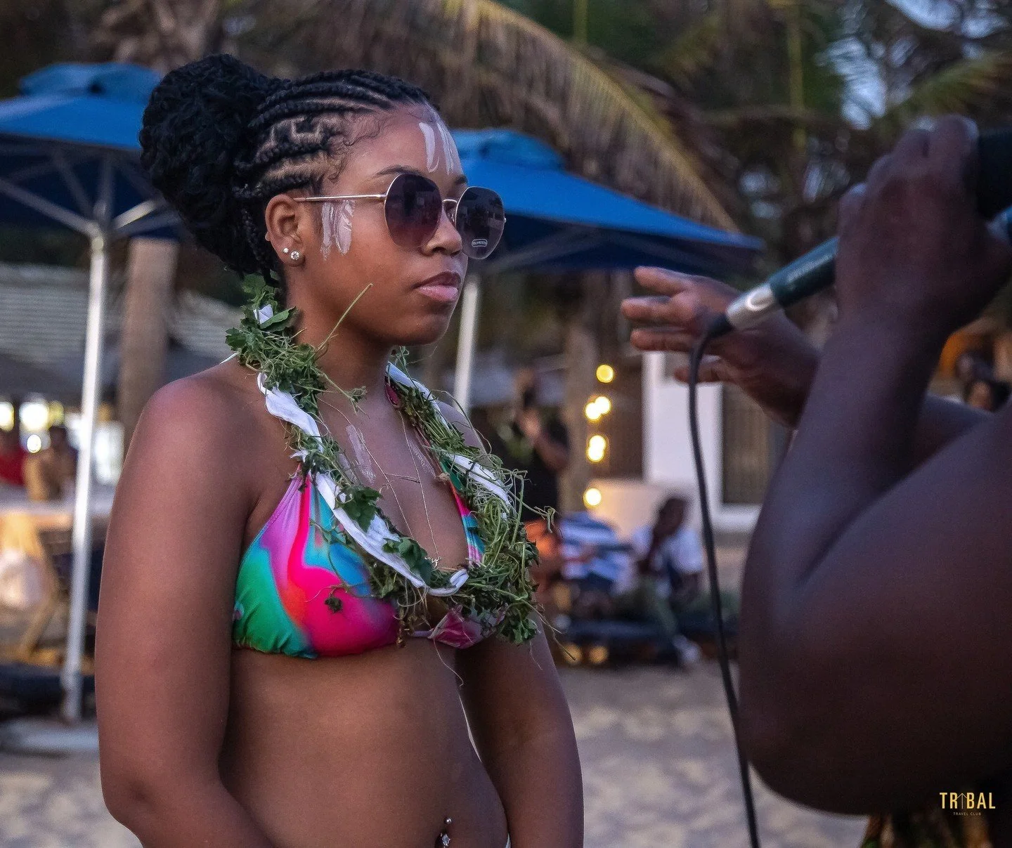 In many African cultures, the white face paint worn during naming ceremonies holds deep significance. It symbolizes hope, purity, and the guiding light of a new beginning.⁠
⁠
Each tribe has its unique motifs, each telling a story that is distinctly t