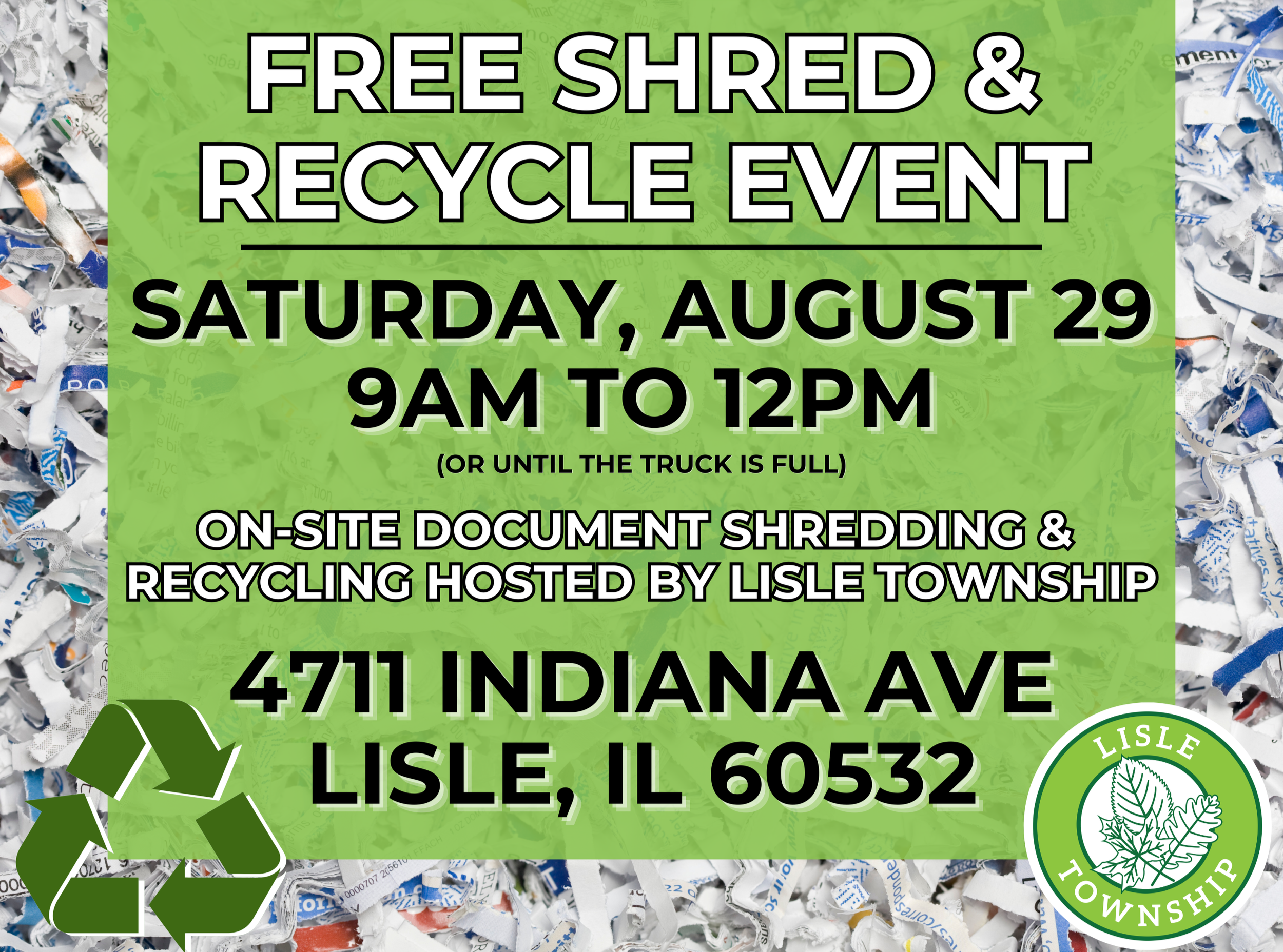 Free Shred & Recycling Event