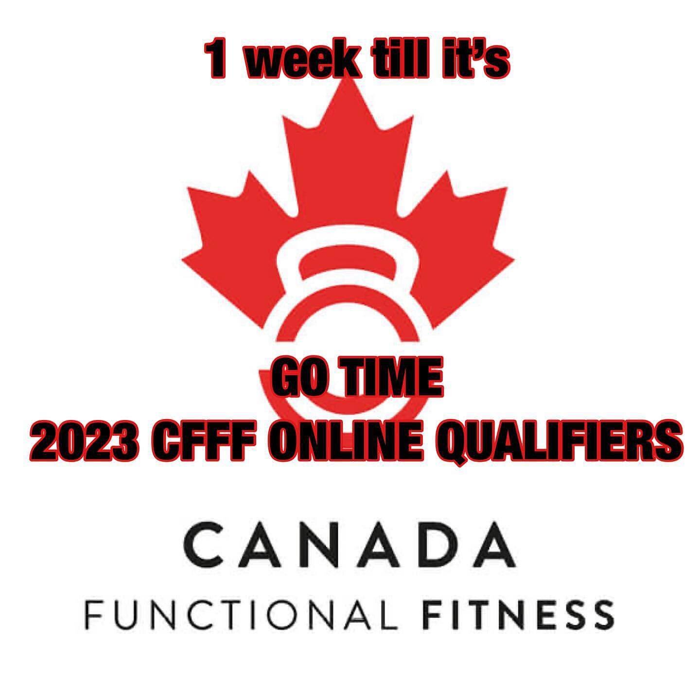 Online qualifier 2023 starts this week!!

Register via @canadian_functional_fitness 

Link in bio. 

Posted @withregram &bull; @canadian_functional_fitness 🚨 CFFF ONLINE QUALIFIERS 🚨 
Don&rsquo;t forget to sign up for the @canadian_functional_fitne