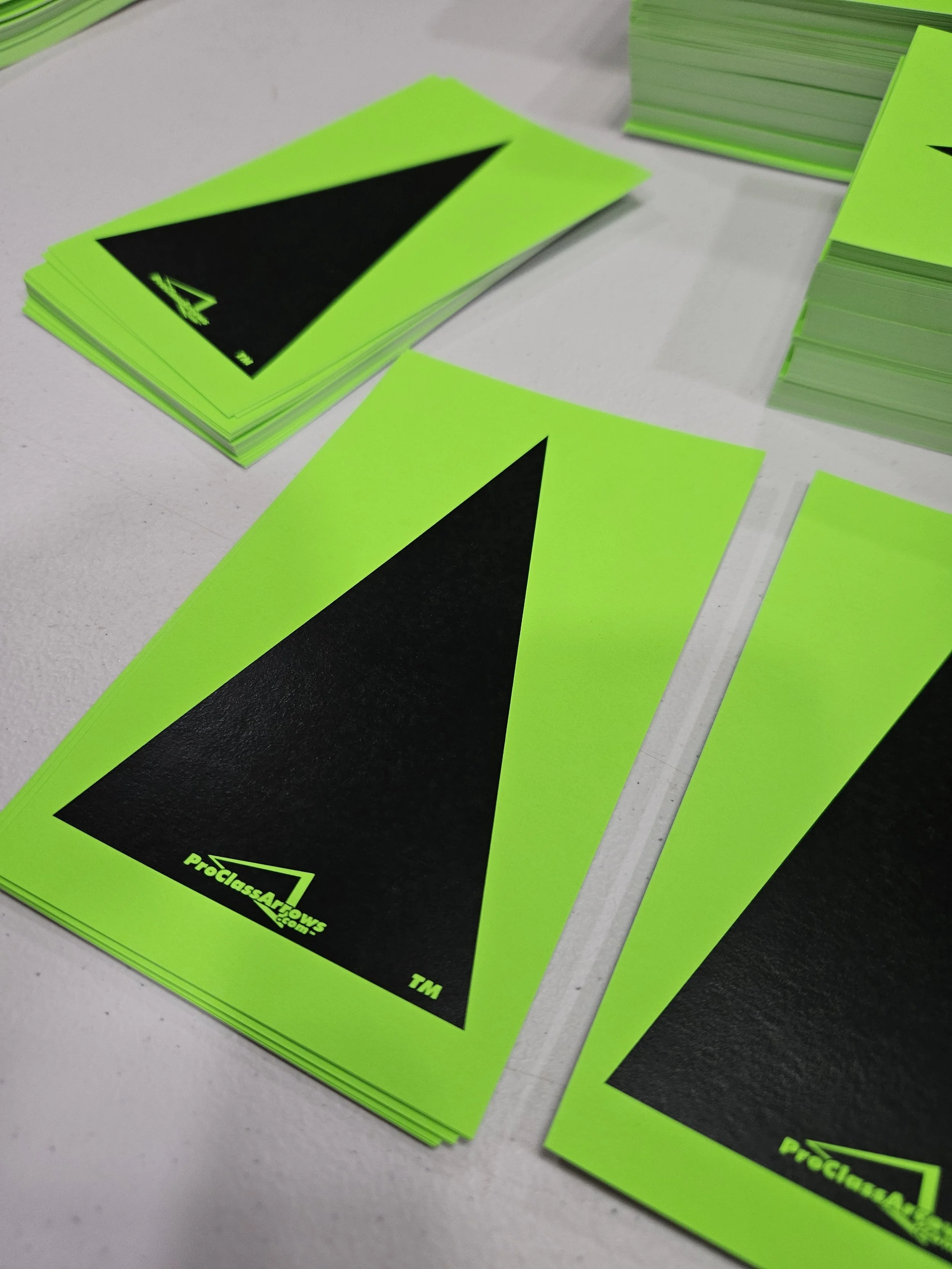 Fluorescent Green Trail Marker - 150 Pack