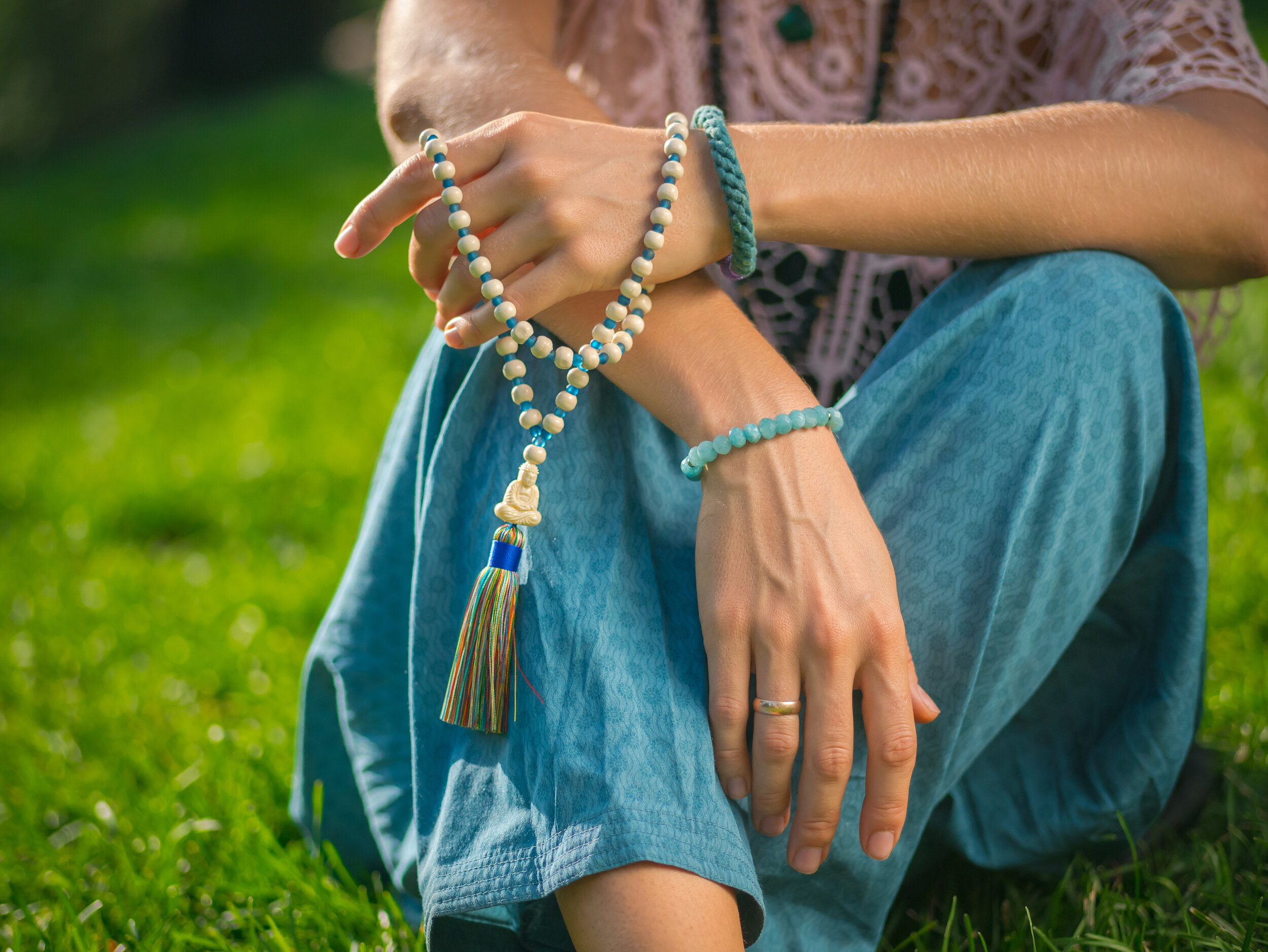 Chanting A Variety Of Mantras