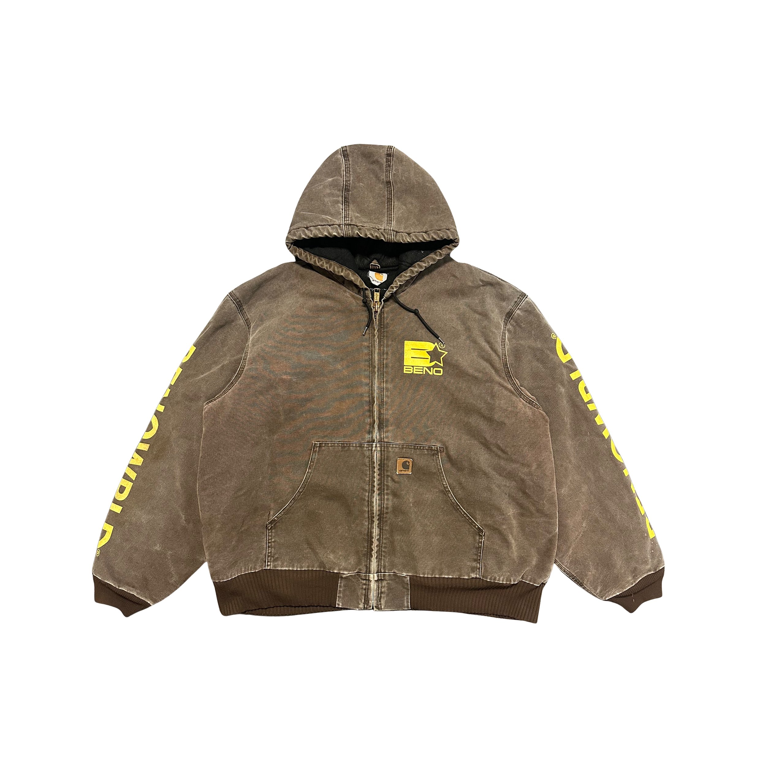 Beno x Vintage Carhartt Brown 1 of 1 Jacket 2XL