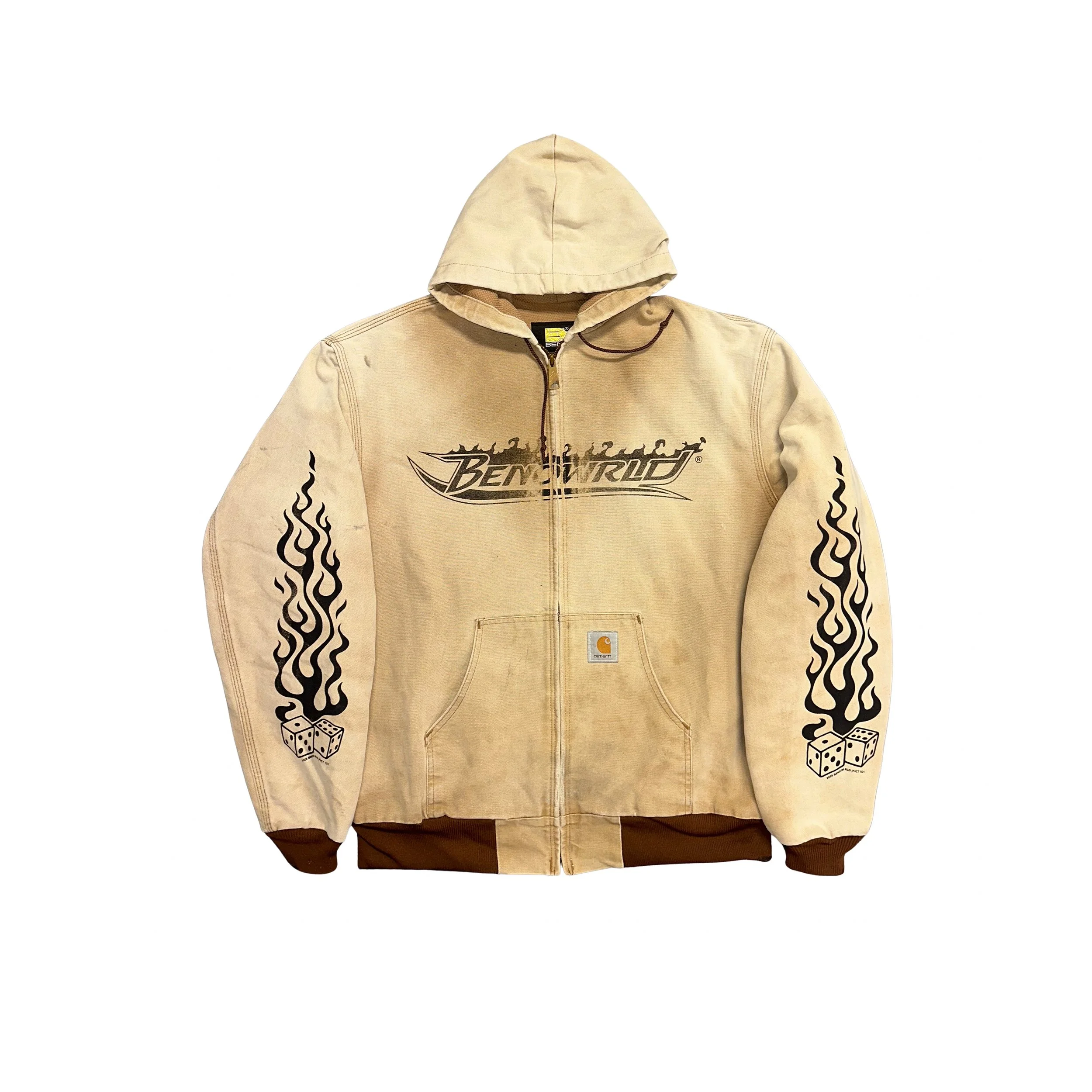 Beno x Vintage Carhartt Tan Brown Jacket 2XL