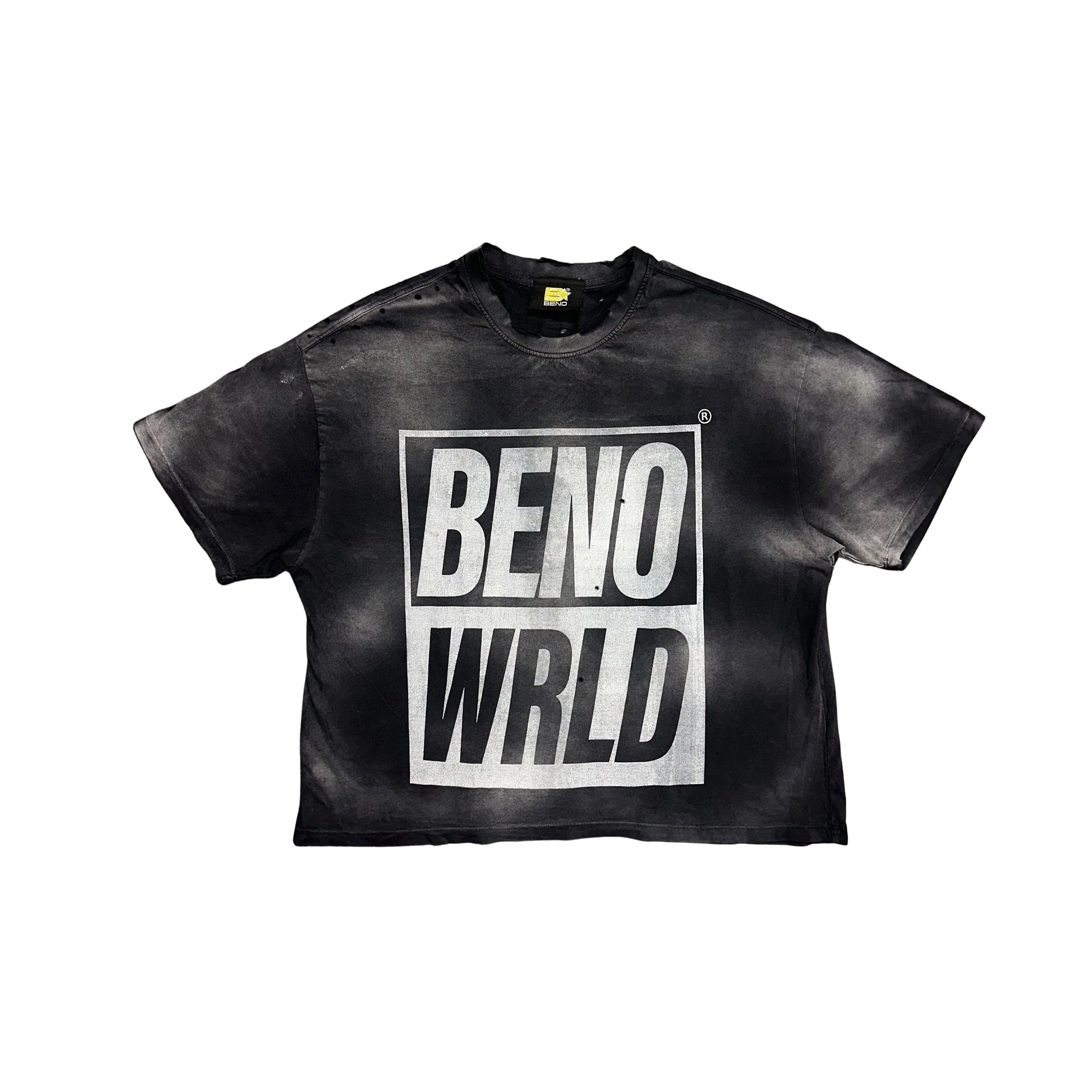 Beno "CLASSIC" 1 of 1 Tee Sun Fade Grey L