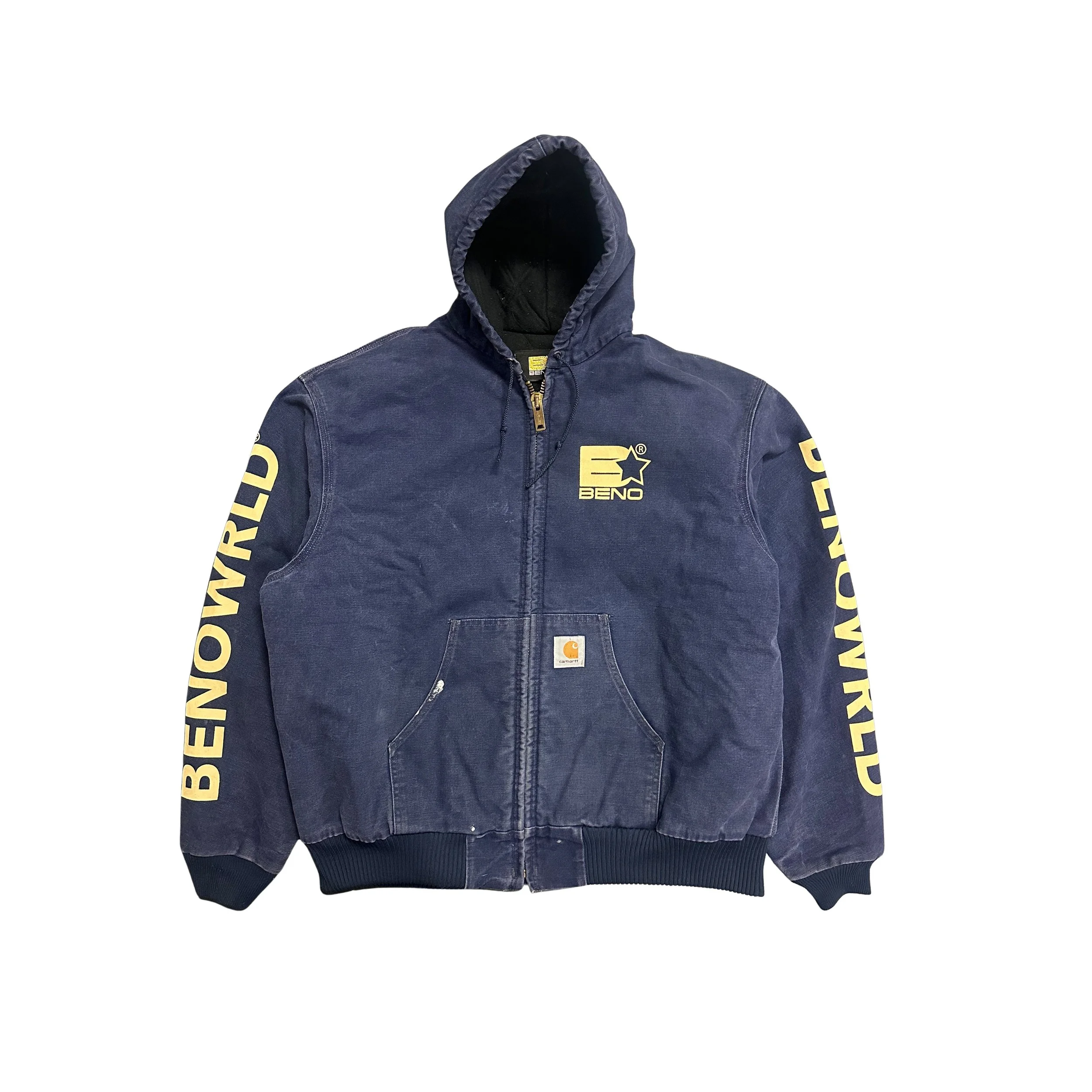 Beno x Vintage Carhartt  Navy 1 of 1 Jacket Large