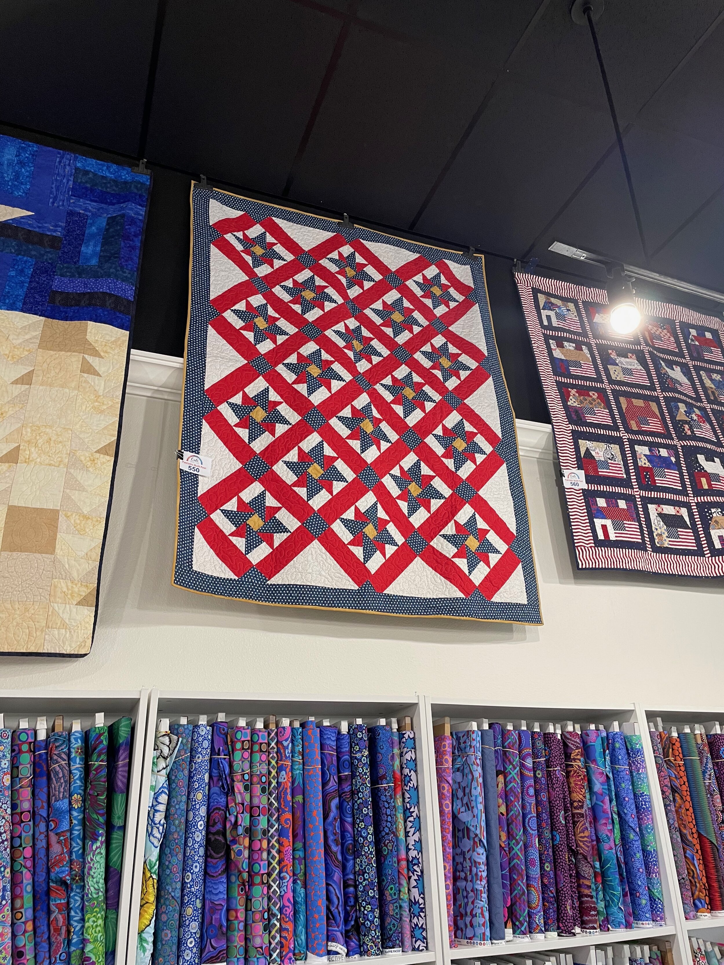 Parade's Rest at a recent quilt show