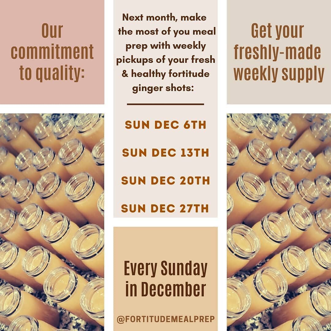 Get your #GingerShots today!