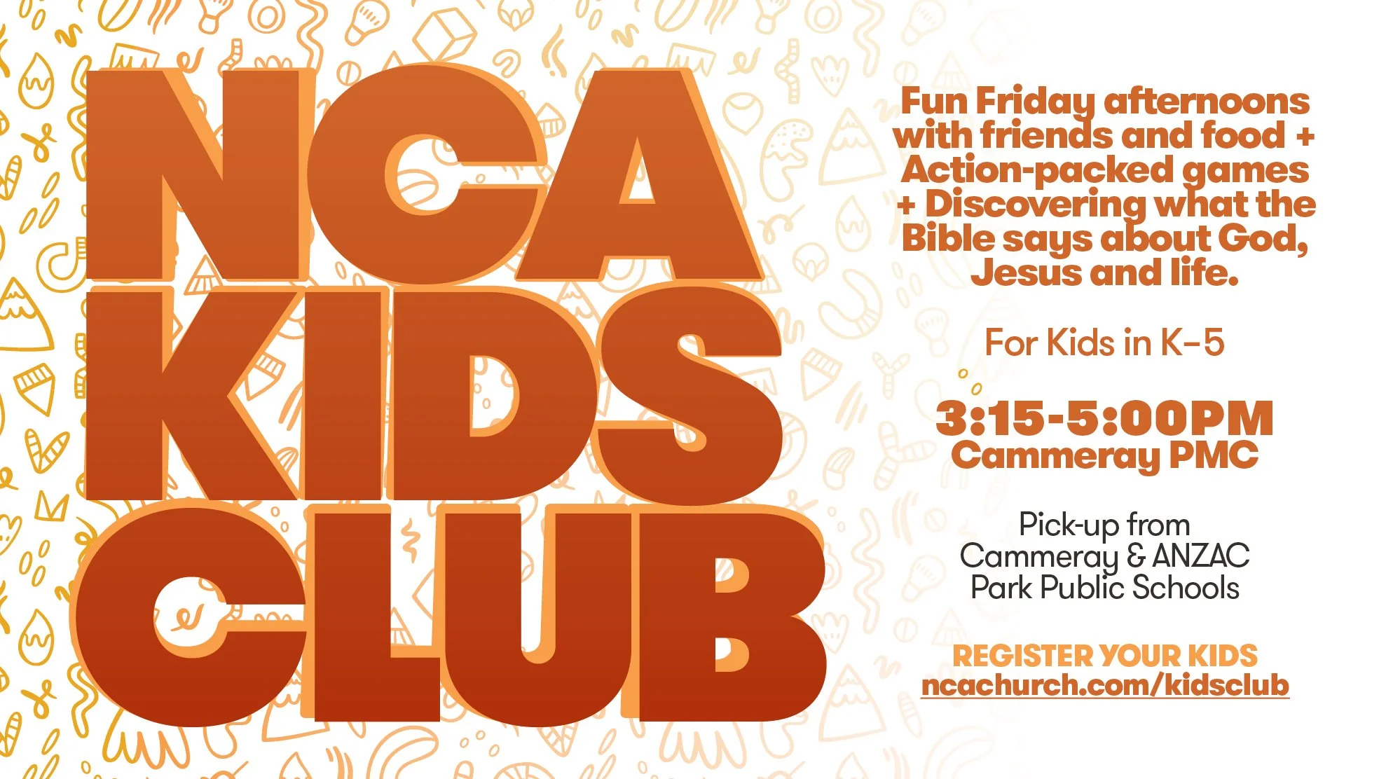NCA Kids Club (Term 1)