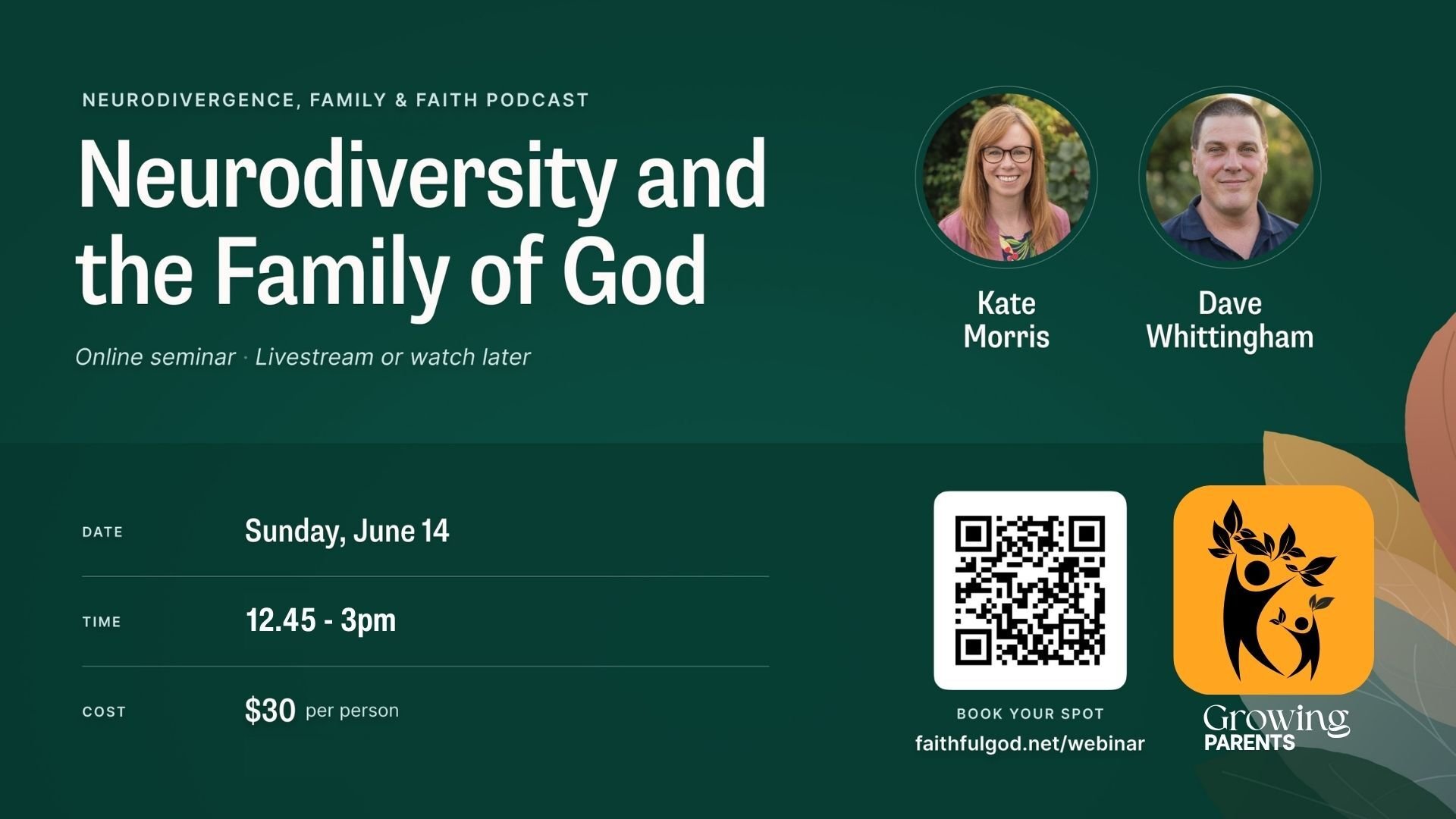 Neurodiversity &amp; the Family of God Webinar