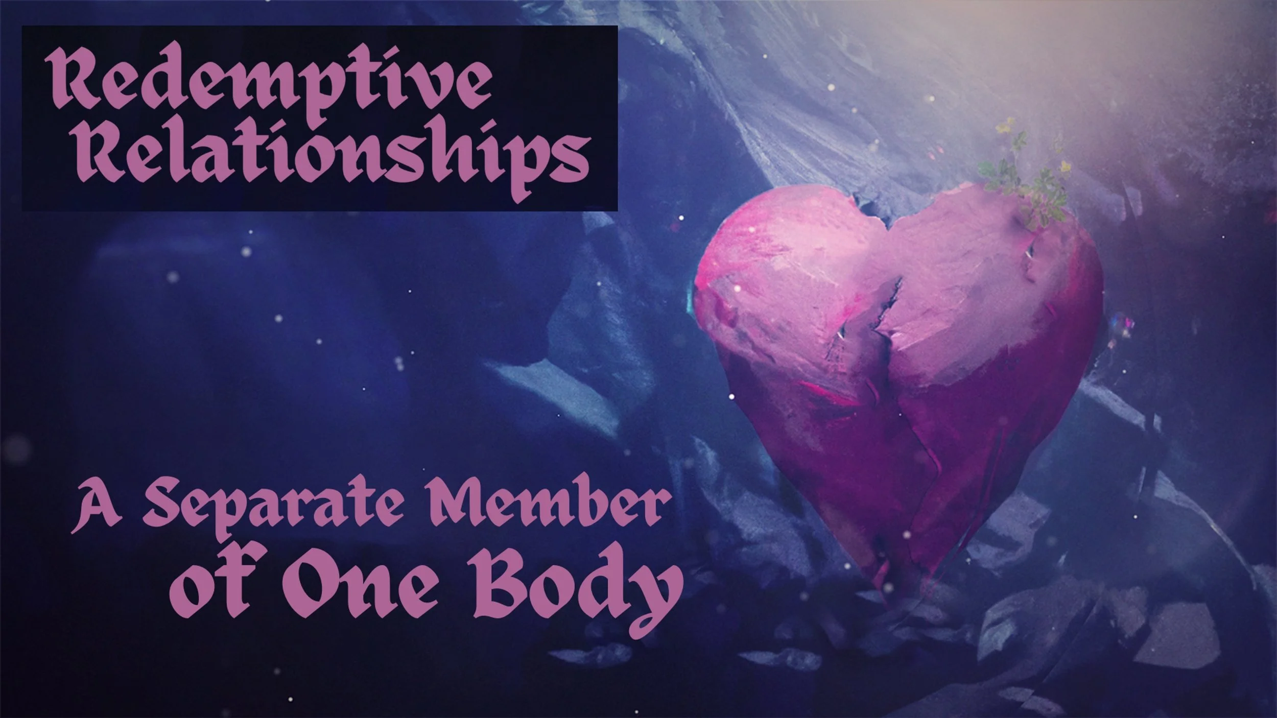 Redemptive Relationships