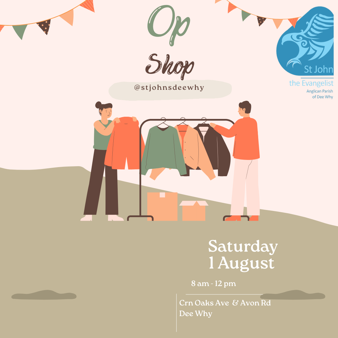 St John's August Op Shop