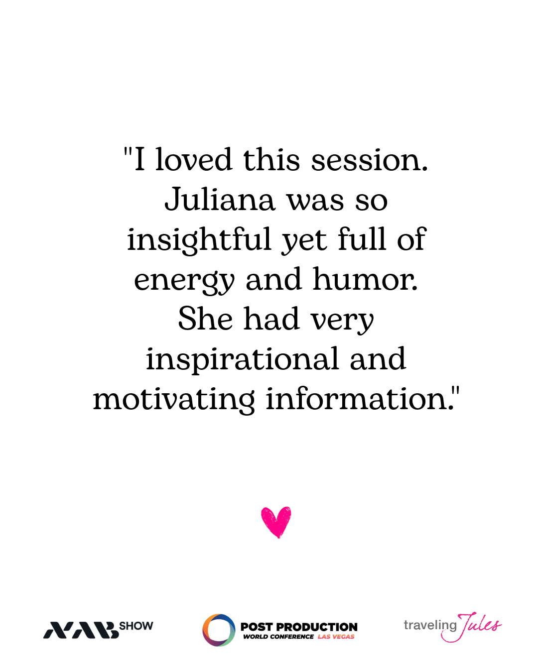 IG02_NAB SHOW 2026_PPW_Speaker_Instructor_Juliana Broste_TravelingJules_01.png