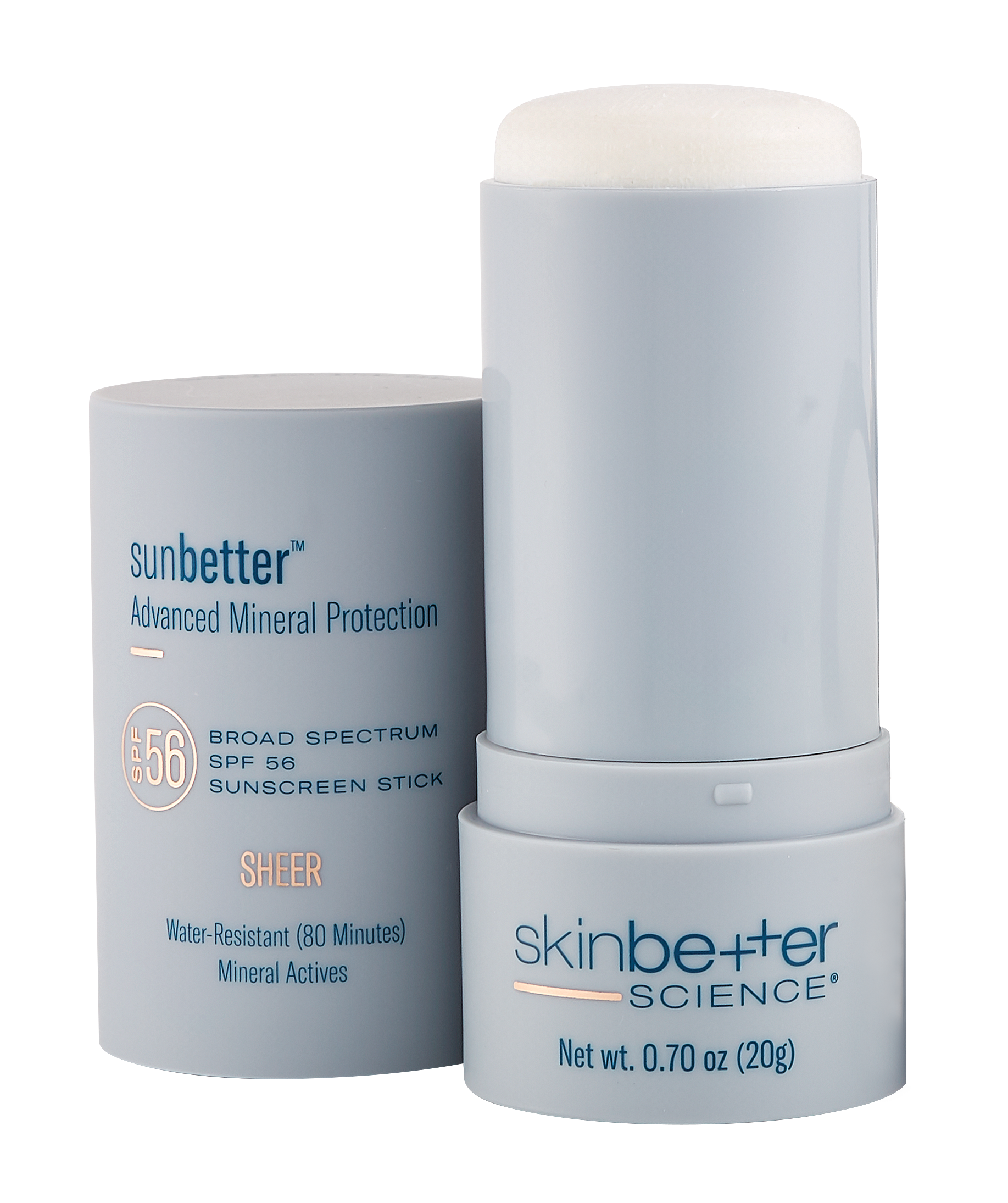sunbetter SHEER SPF 56 Mineral Sunscreen Stick 20g