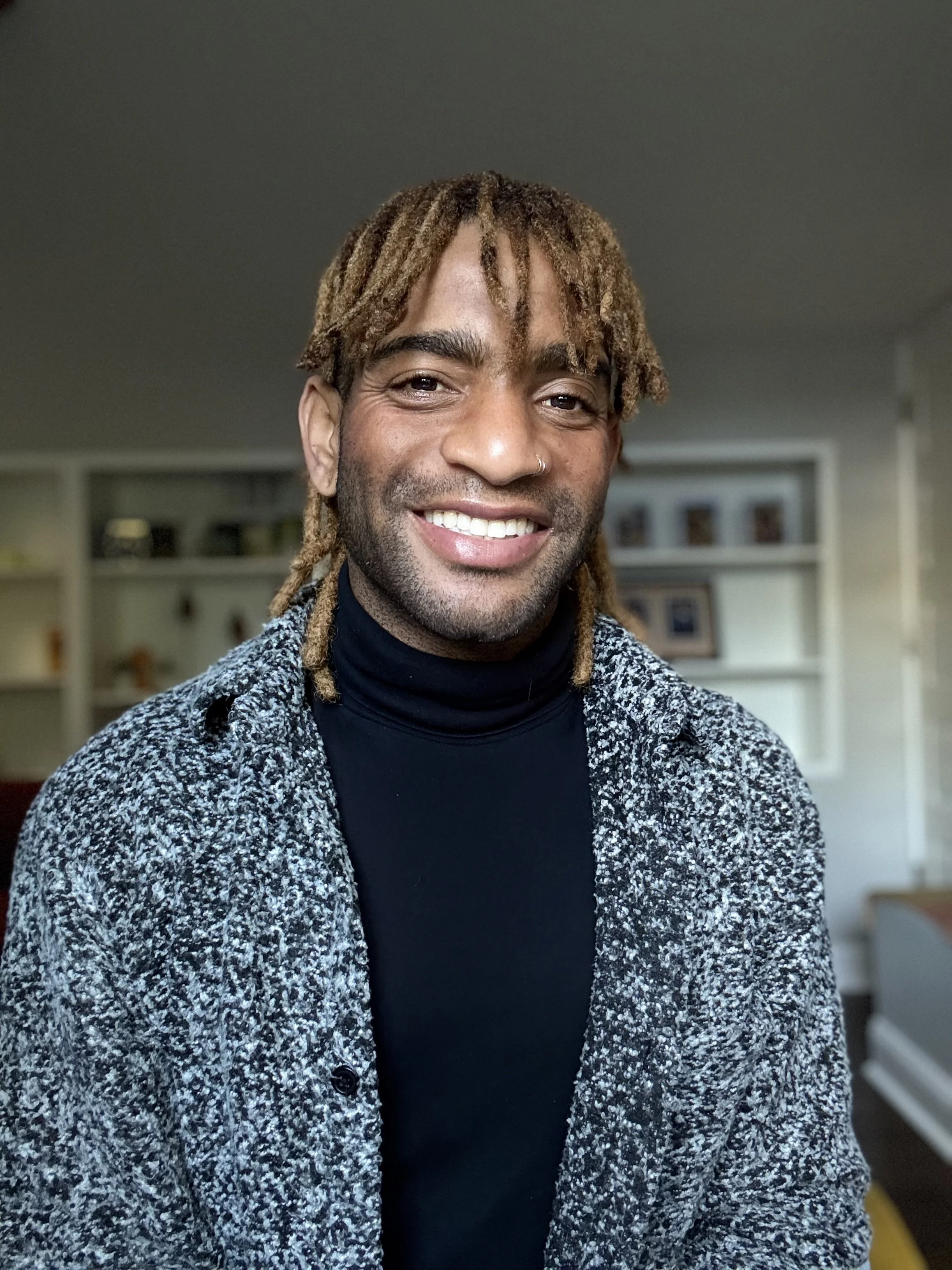 Tirrell Cherry is a Master's Level Clinical Mental Health Counseling Intern with Grant Park Counseling Group located in Atlanta, Georgia. They work with individuals experiencing identity shifts and life transitions using person-centered counseling.