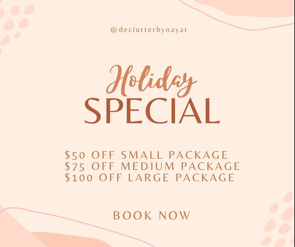 Is your home ready for the holidays?
Let&rsquo;s get it organized before mom comes into town! 

Special ends 01/2/22
.
.
.
#professionalorganizer #professionalorganizers #professionalorganizing #homeorganizing #organizing #organizer #organizedhome
