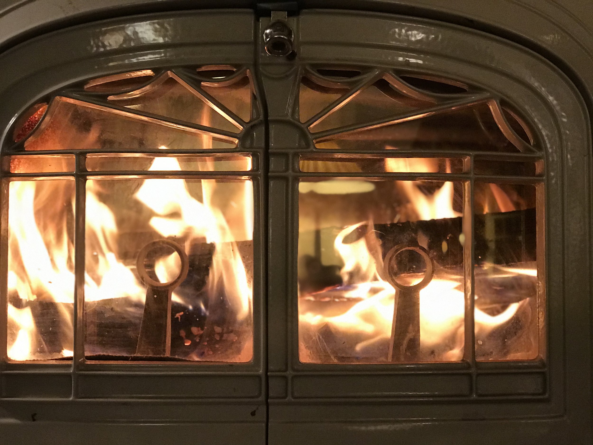 Letting Go and the Old Fireplace