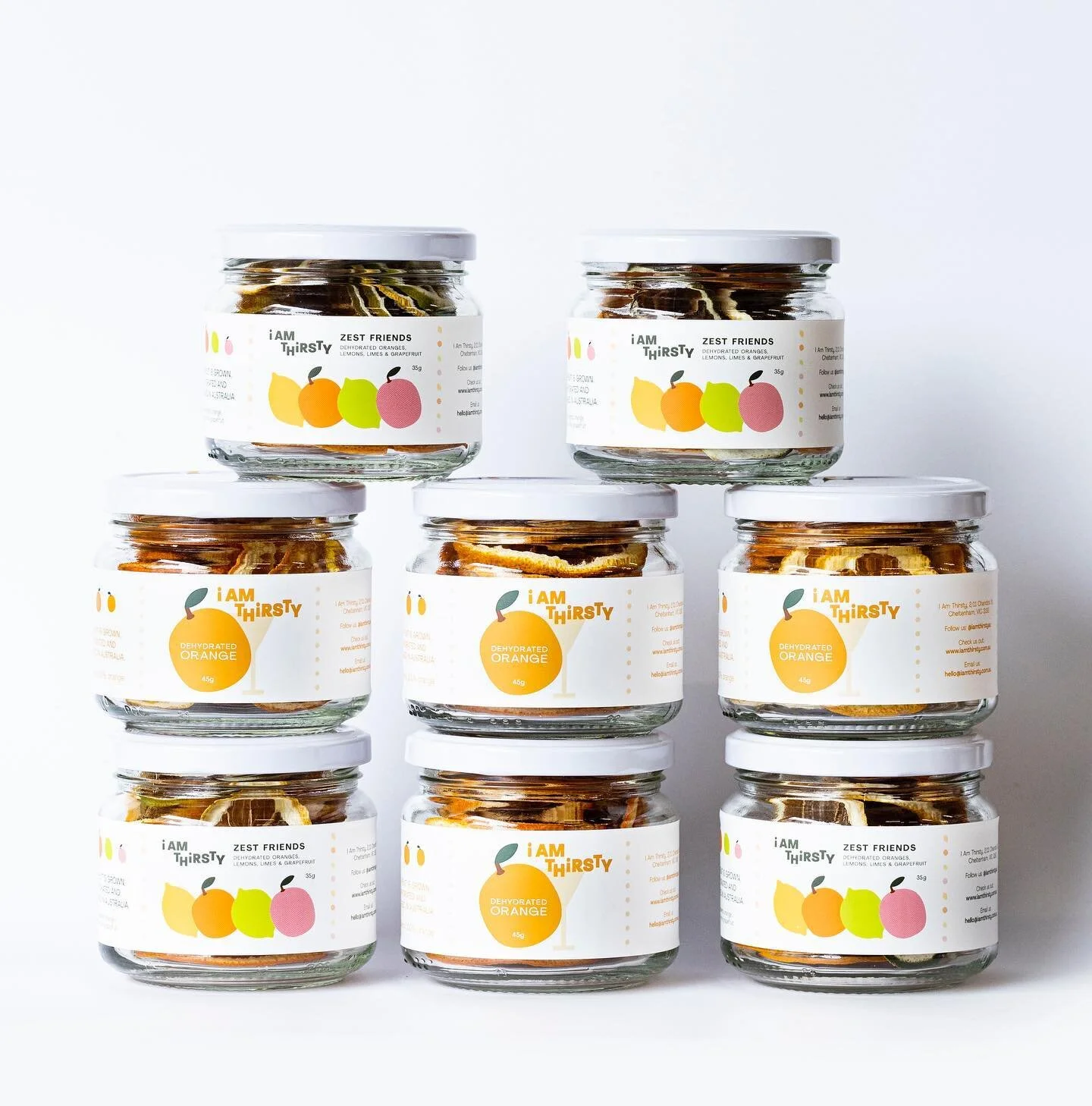 Our mini jars of oranges and zest friends are the best gift to have in the present cupboard for when birthdays pop up on you! 🍊🍋