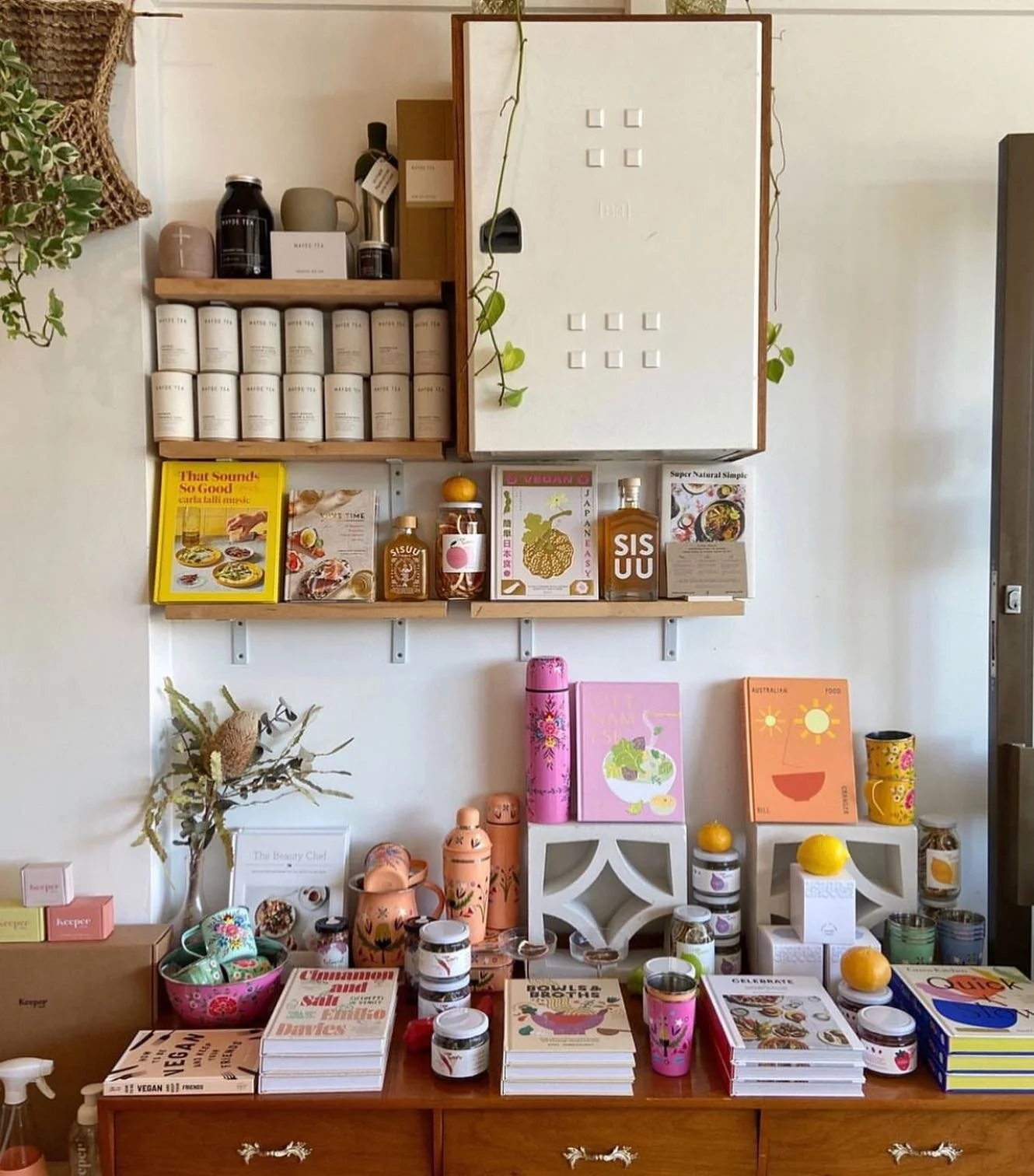 Love seeing THiRSTY in store @banksia.boutique.ballina &mdash; how beautiful is this display 🤌🏼