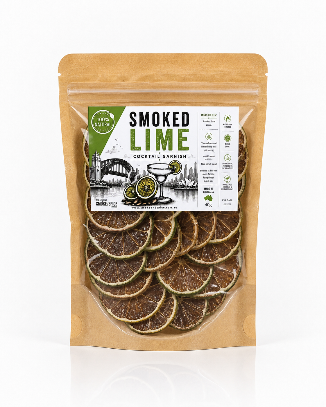 Smoked Dried Lime, Dried Lime