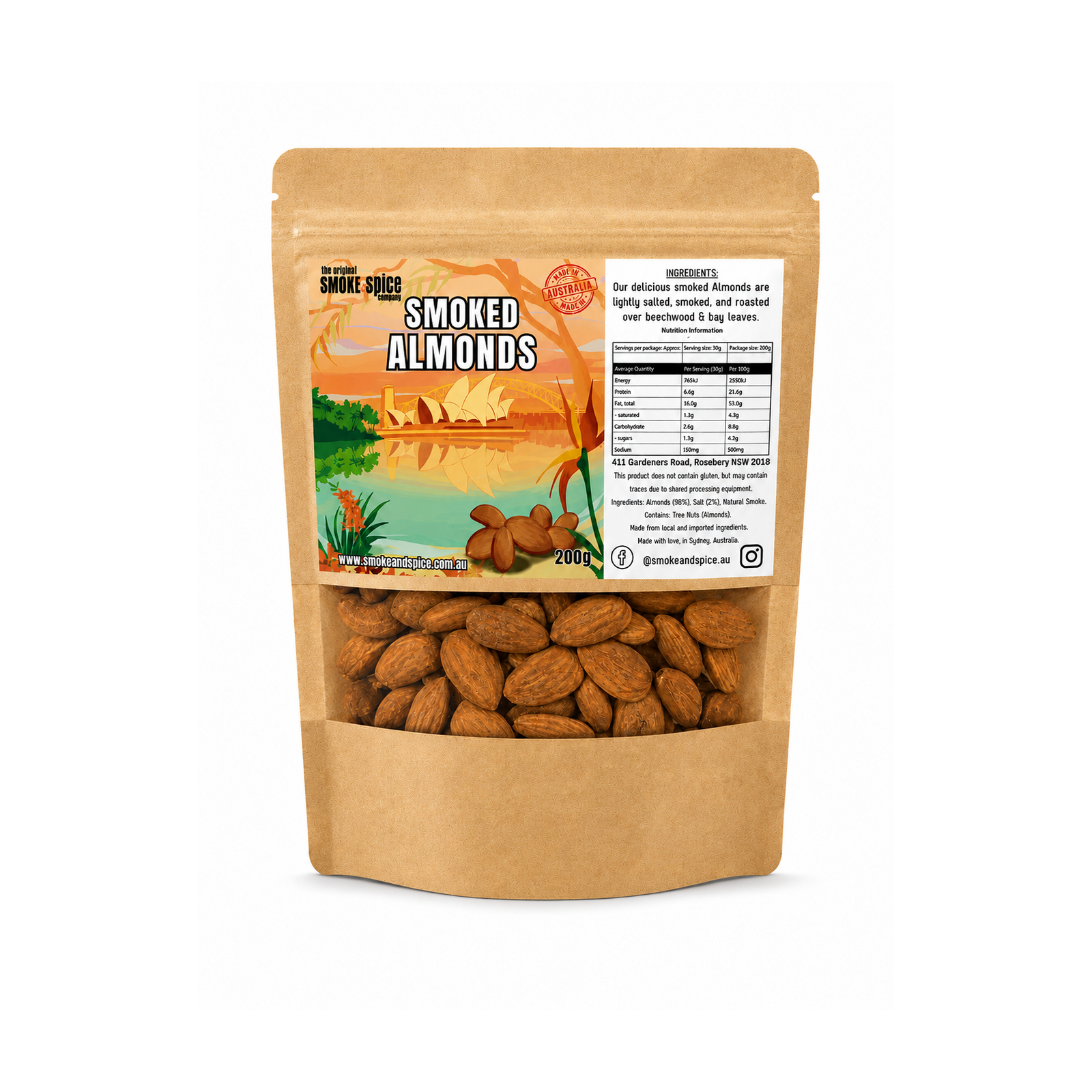 Smoked Almonds