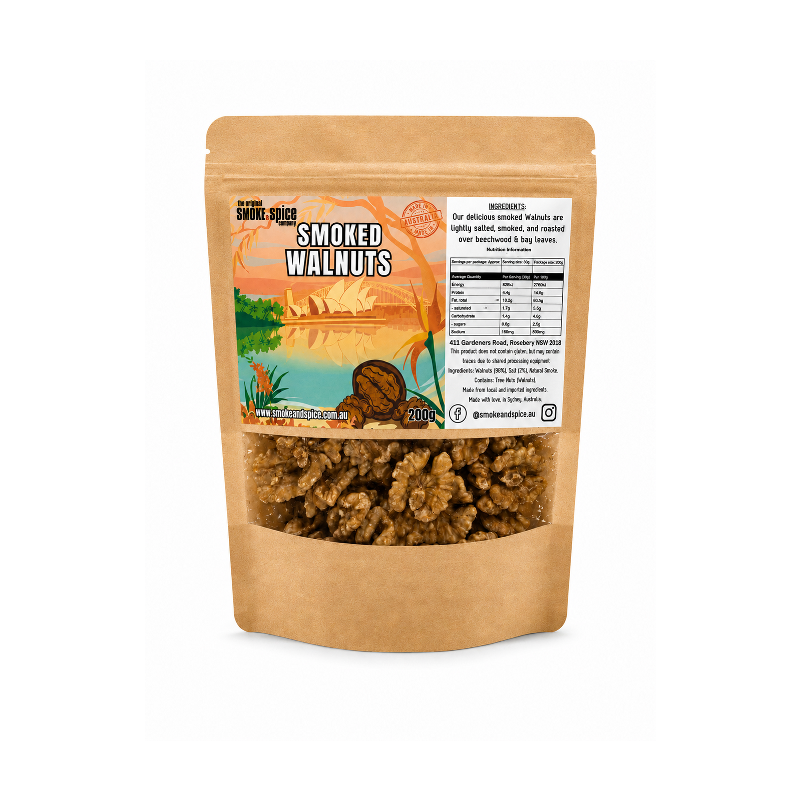 Smoked Walnuts