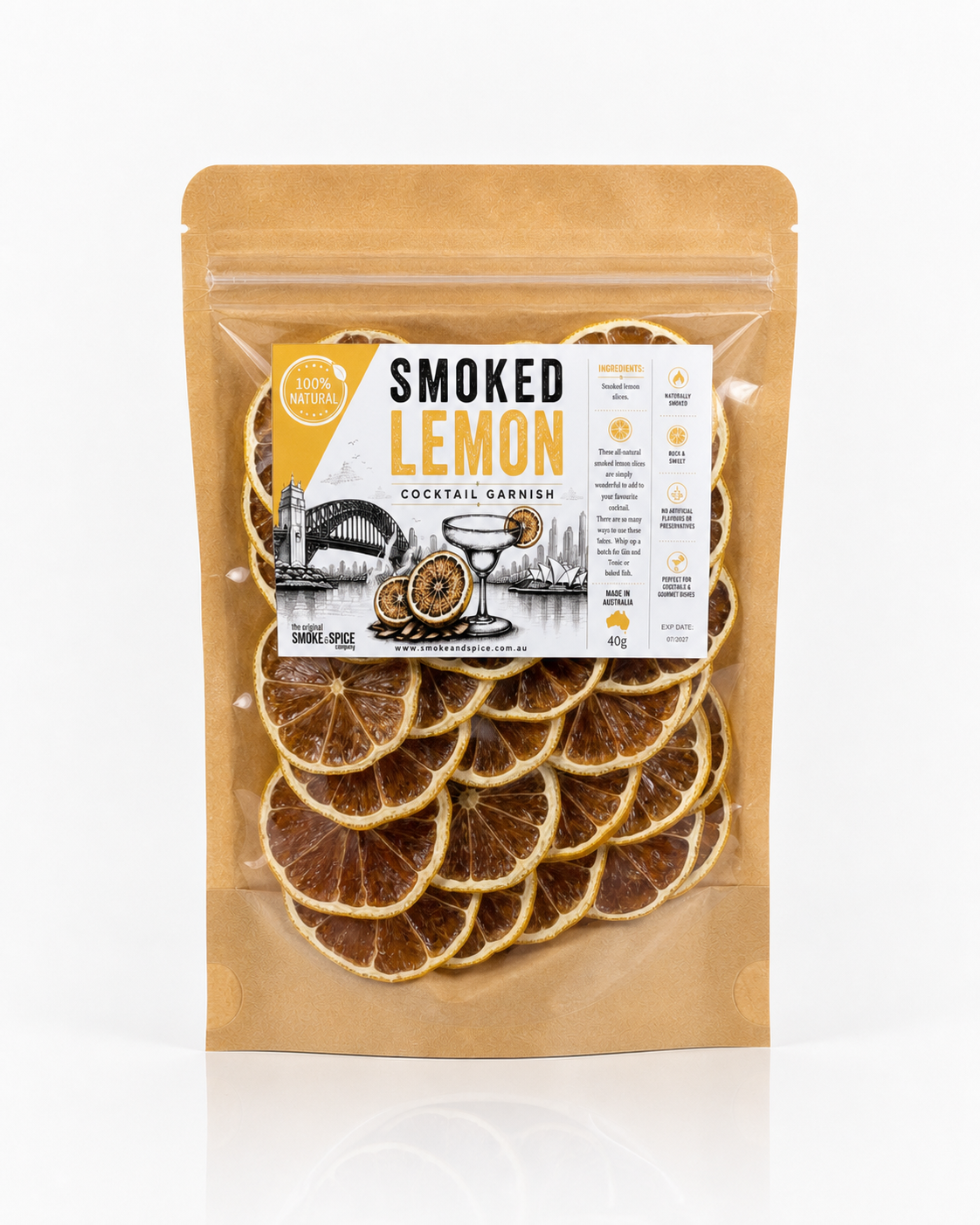 Smoked Dried Lemon, Dried Lemon