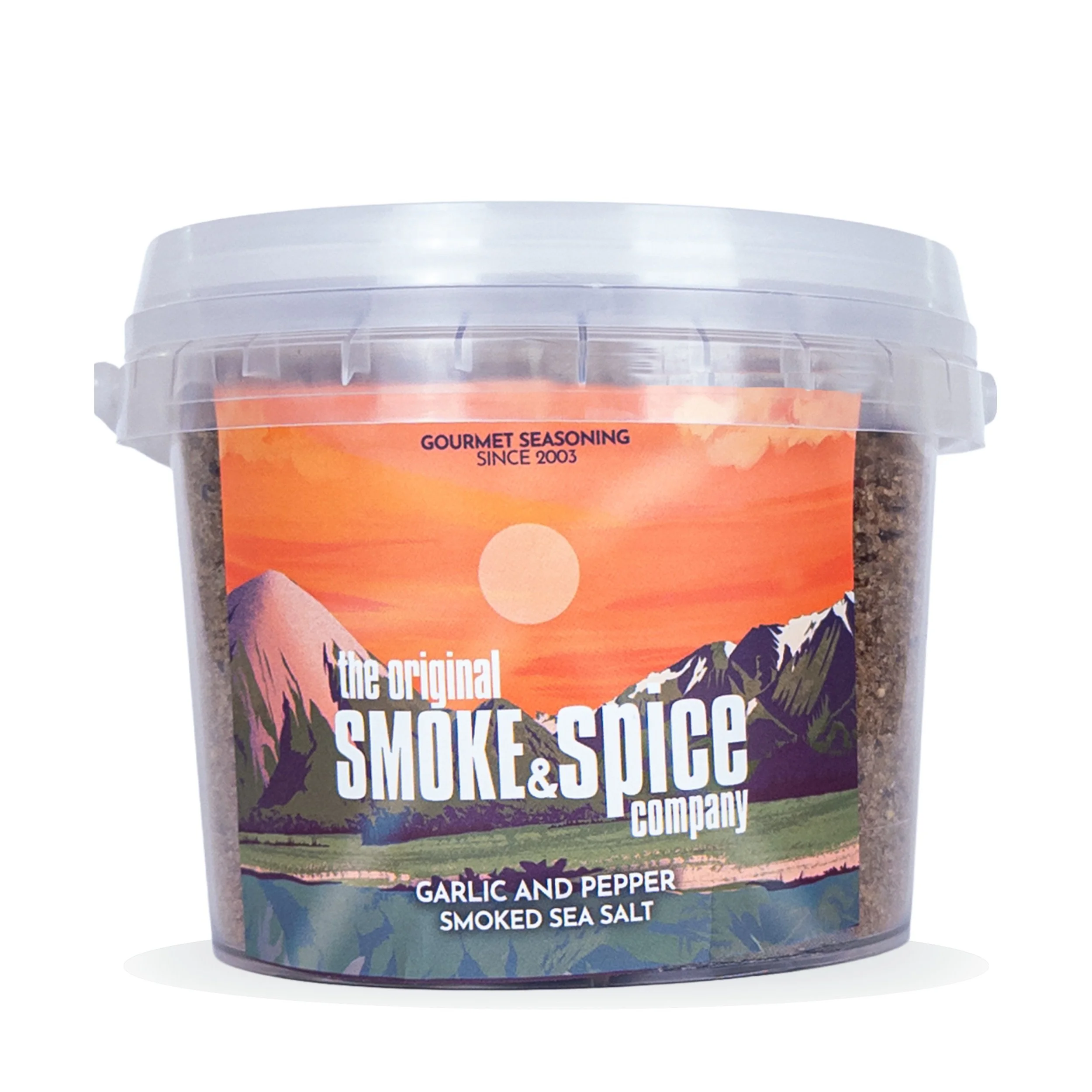 Garlic & Pepper
 Smoked Salt.