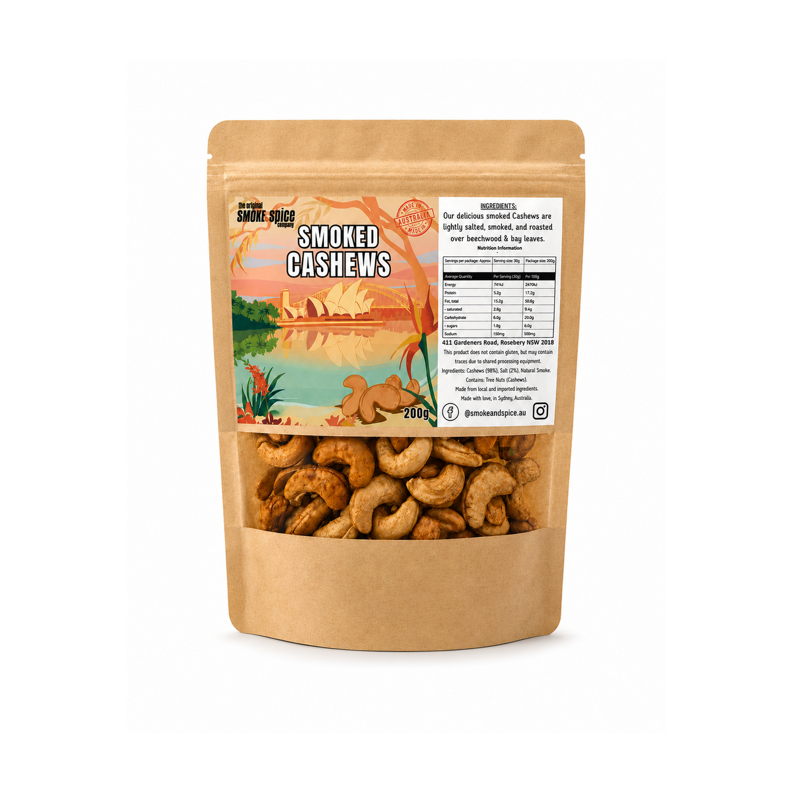 Smoked Cashews