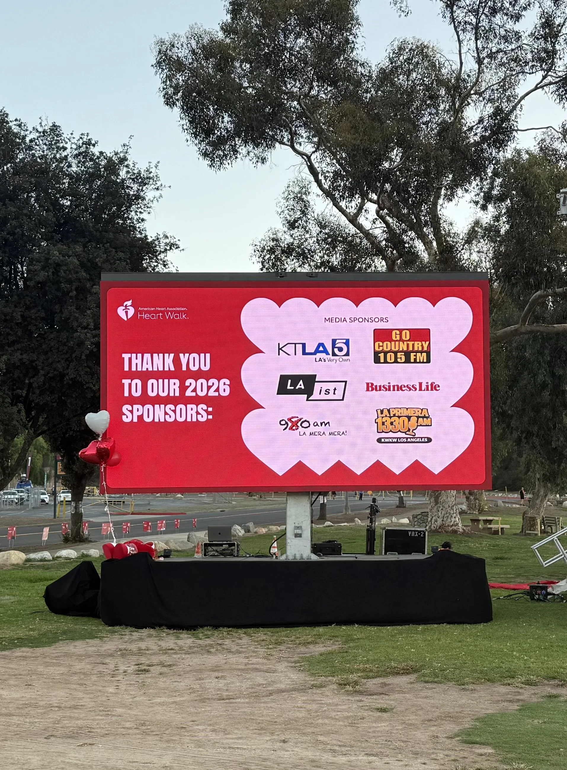 BoomVideoLED 2026 AHA Rose Bowl 2026 MOBILE LED SCREEN RENTAL