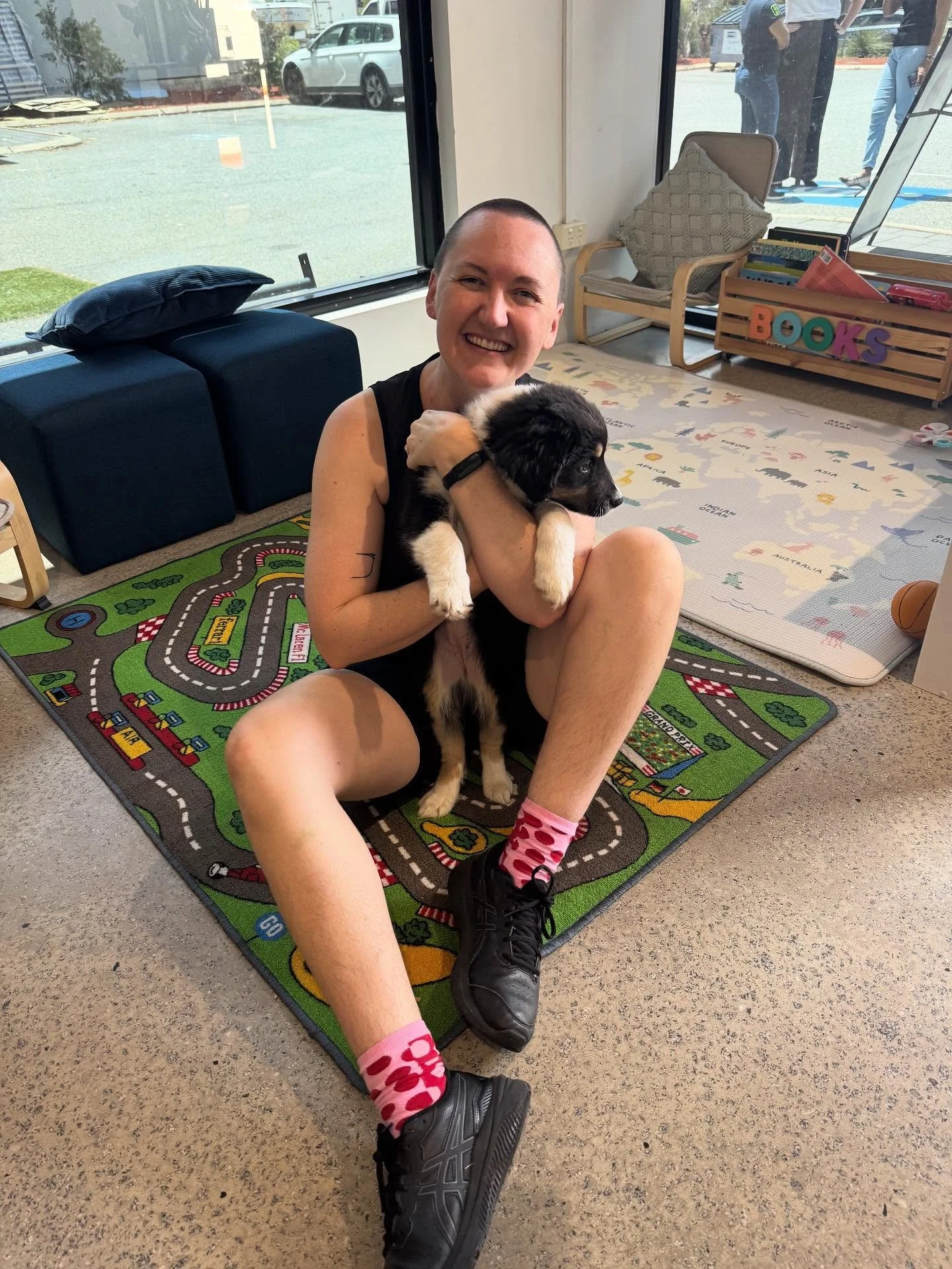 Excited for more Cleo visits with @nikrammpilates 🐶😍

Rumour has it Cleo might be making more regular visits when @nikrammpilates is in the studio on Mondays and Wednesdays!

Come and move with Nikki to be first in line for Cleo Cuddles!

Private P