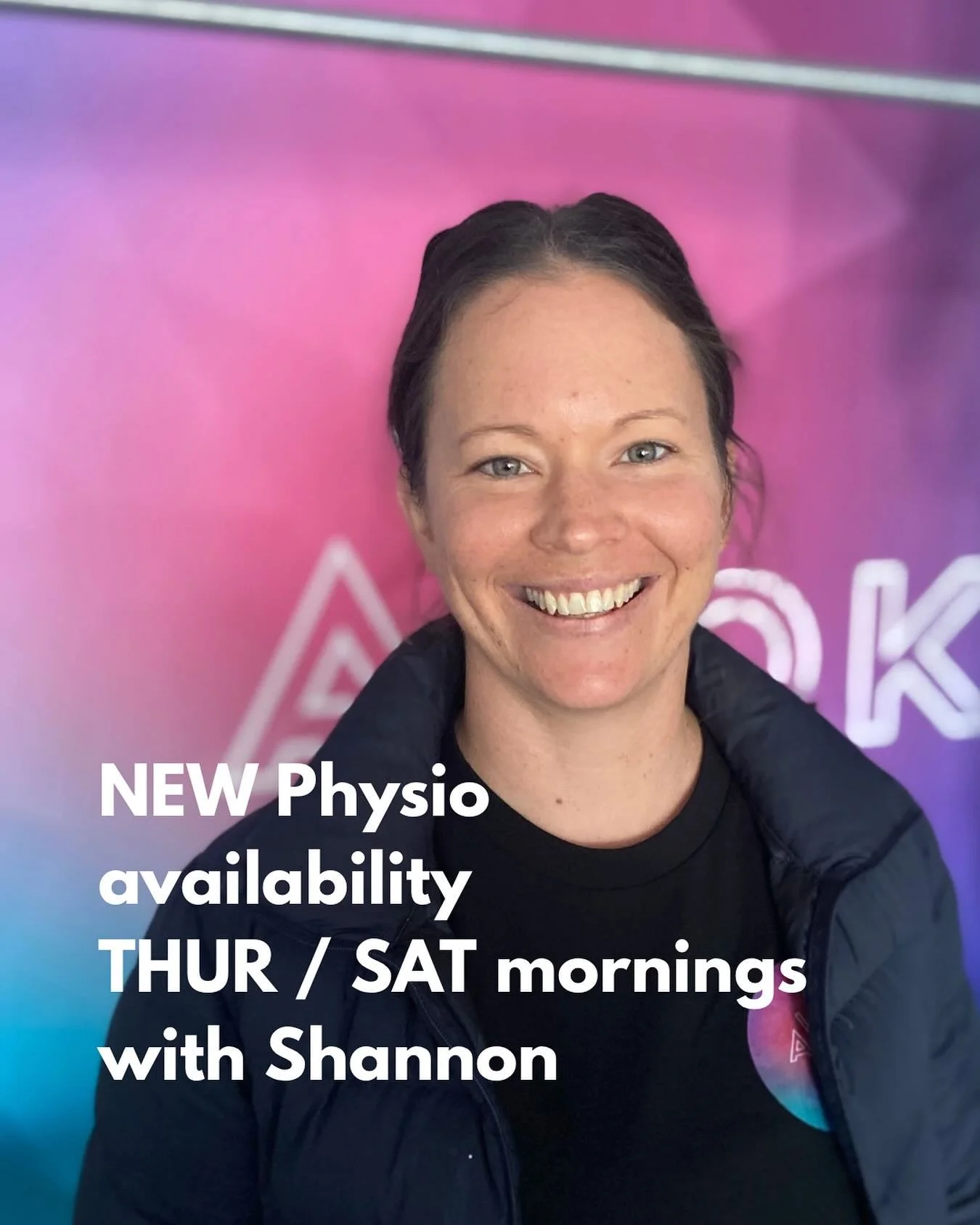 Great news team!!

NEW Physio availability with Shannon has just opened up on Thursday and Saturday mornings!

Perfect for help with&hellip;

💪new gym niggles or injuries
💪sports injuries 
💪fear getting back into the gym
💪support getting moving a