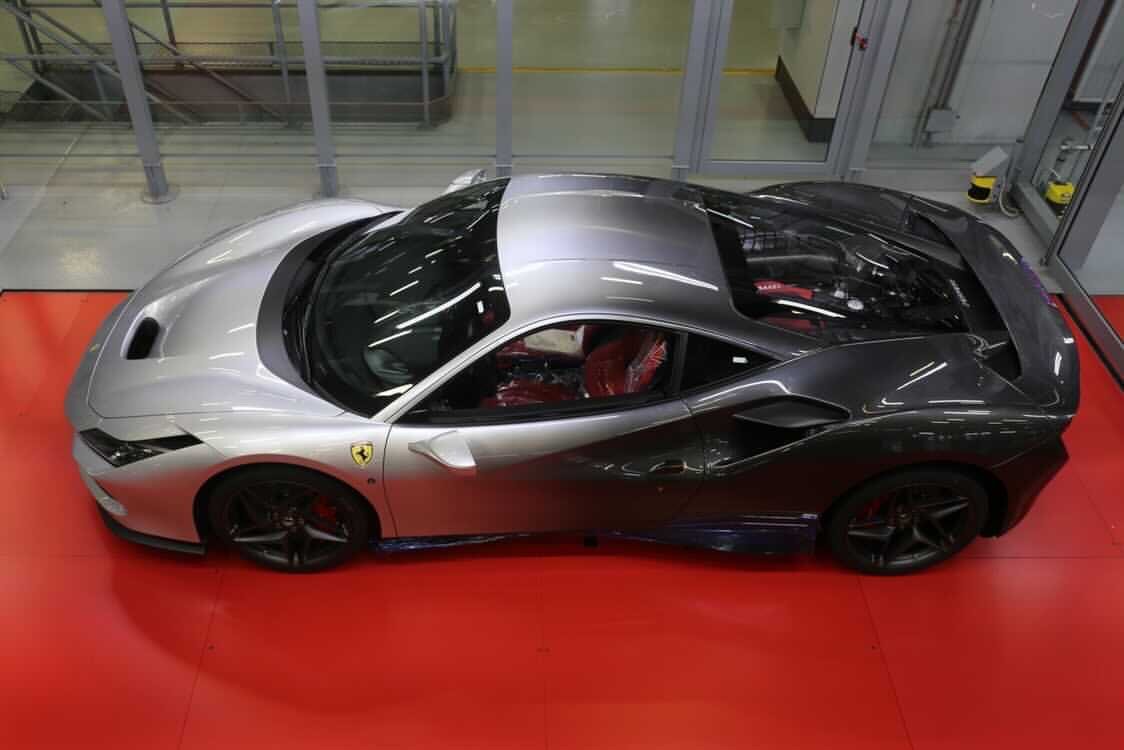 The first Ferrari with a fading paint job