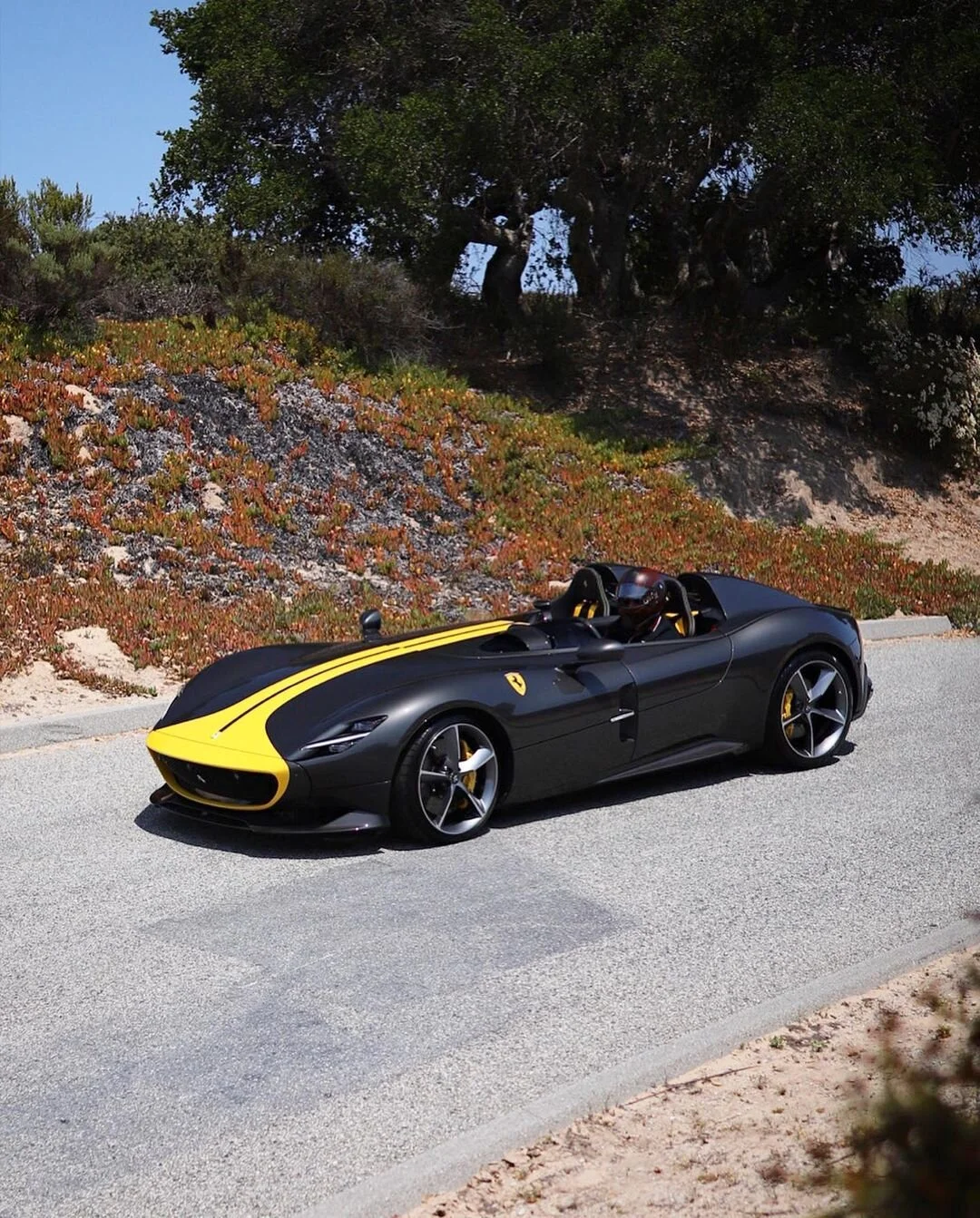 Ferrari Monza SP2 at Laguna Seca during the Monterey Car Week