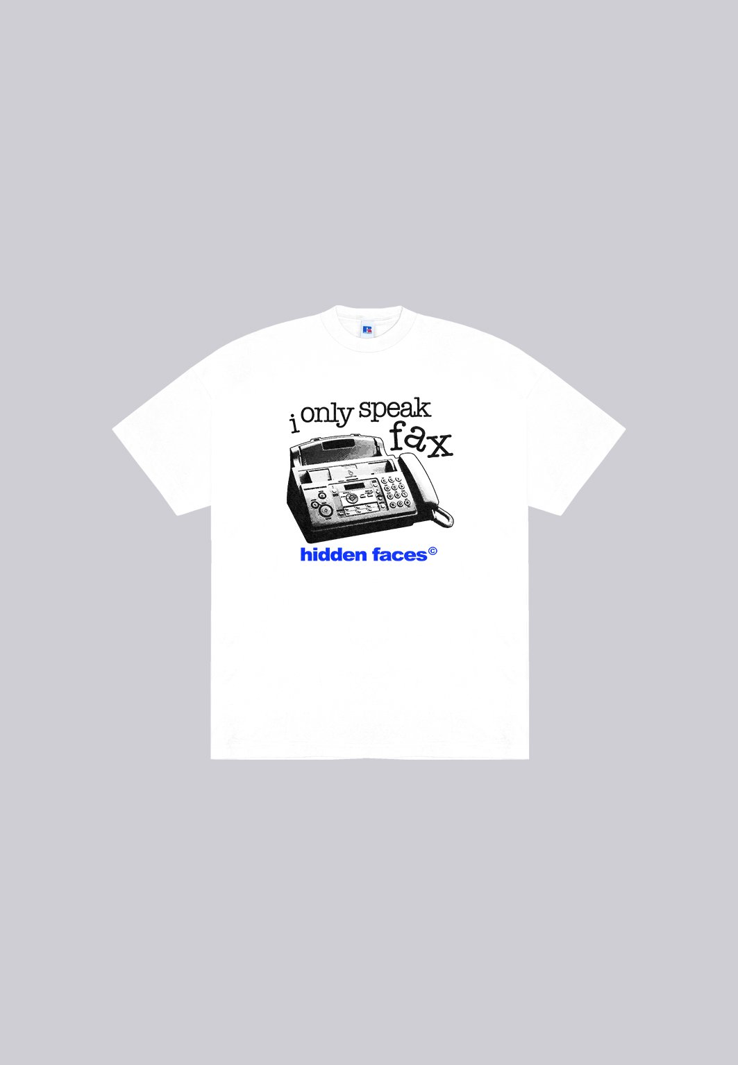 HIDDEN FACES FAX T-SHIRT