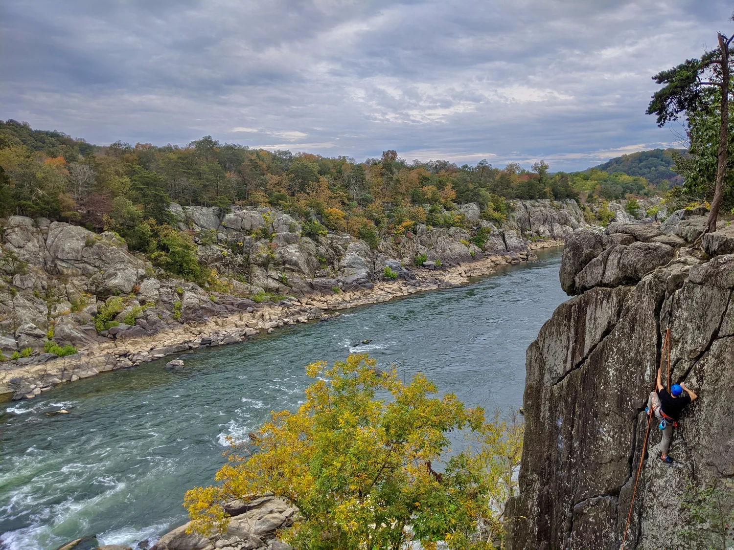 Great Falls, VA Rock Climbing Blue Ridge Mountain Guides