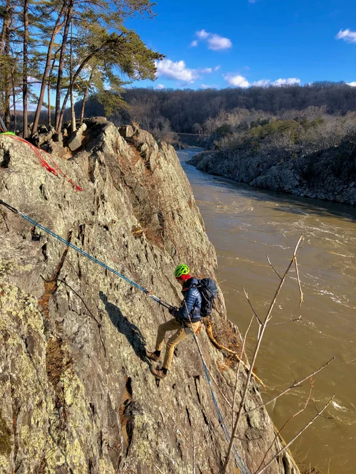 Great Falls, VA Rock Climbing Blue Ridge Mountain Guides