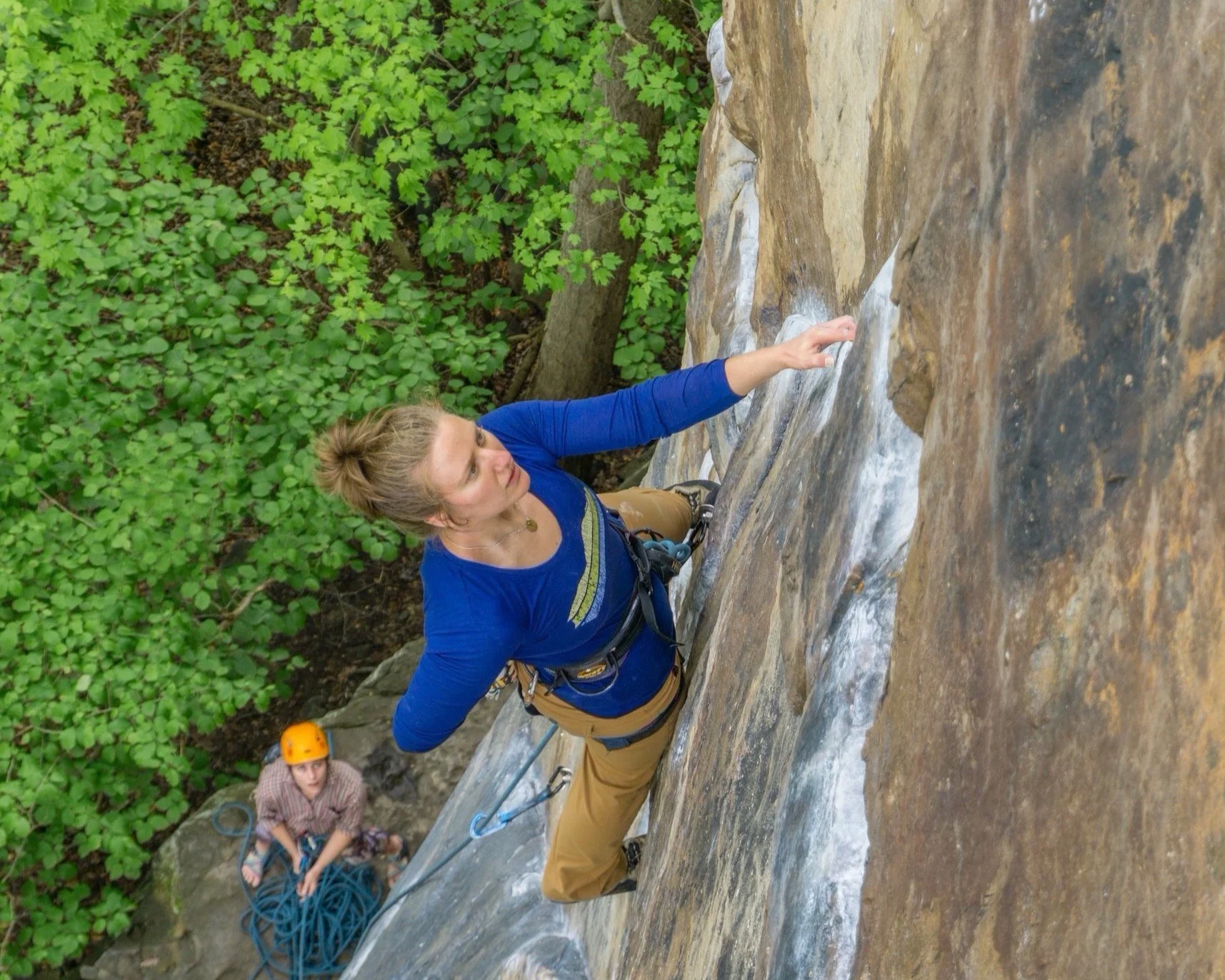 Rock Climbing Courses Blue Ridge Mountain Guides