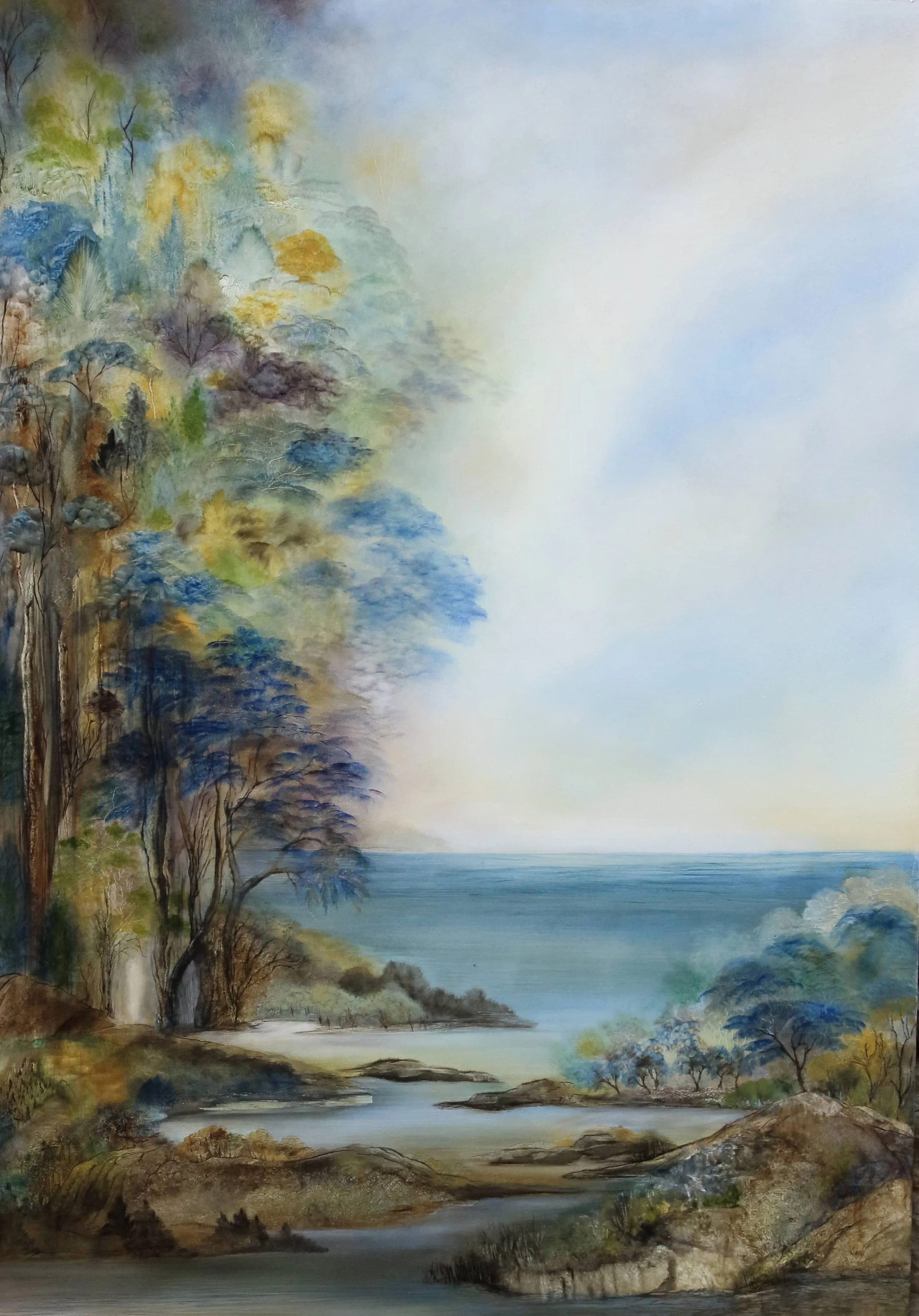 Un instant de rêverie - 81cmx116cm