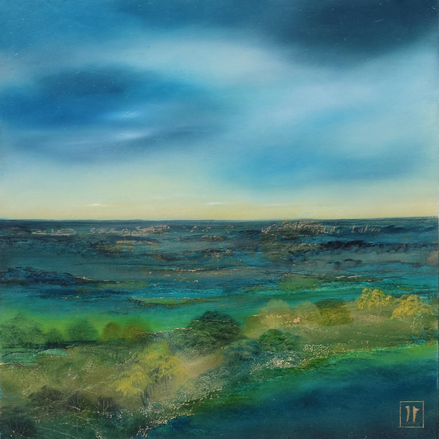 Les eaux miroitantes-vendu