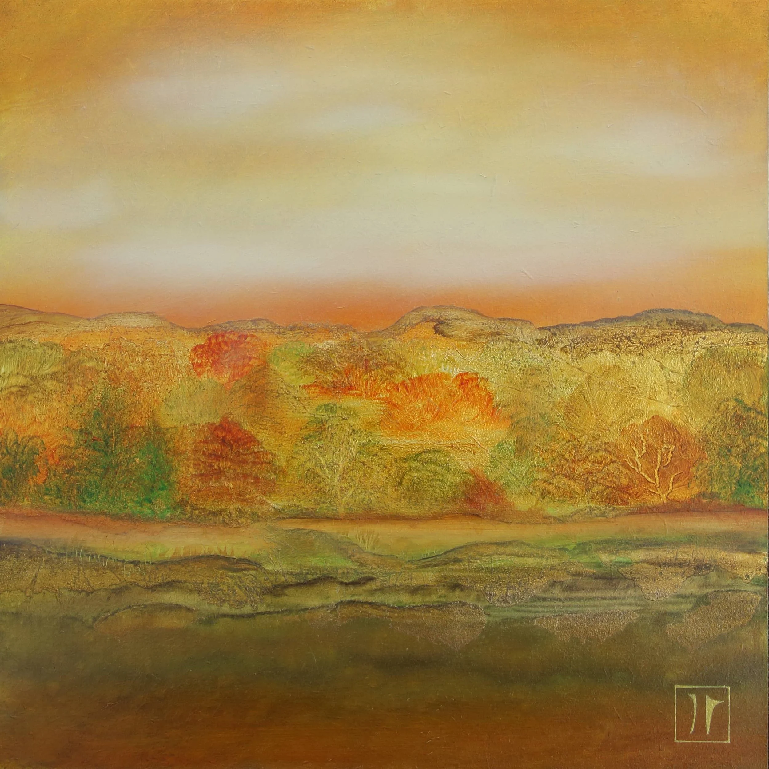 Douceur d'automne-30cmx30cm