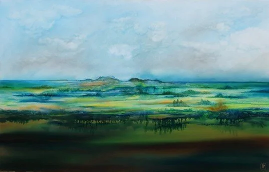 Mystérieux marécages - 125cmx80cm