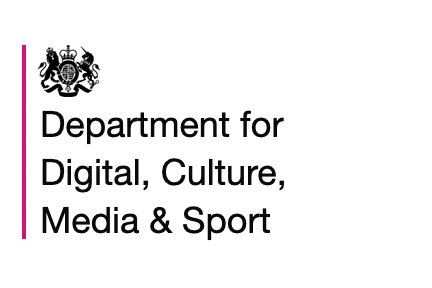 Department for Digital, Culture, Media &amp; Sport logo