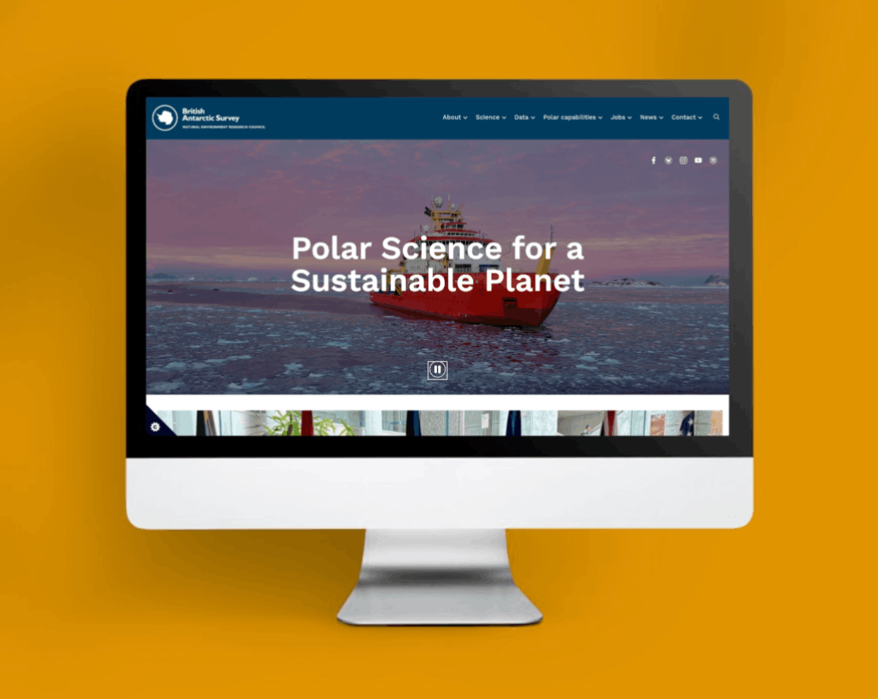 Audience-focussed content and training at British Antarctic Survey 