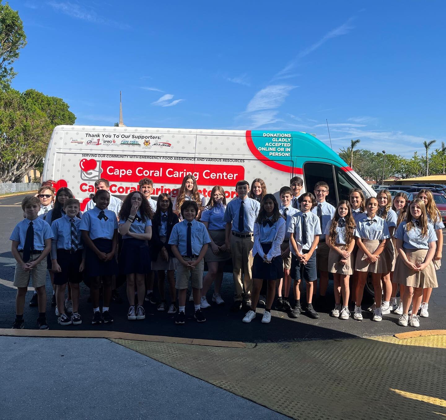 St. Andrew students donated 1,630 pounds of food to the Cape Coral Caring Center while participating in our recent canned food drive. Thank you STARS for your community service and helping those in need. Have a wonderful Thanksgiving. #thisisstandrew