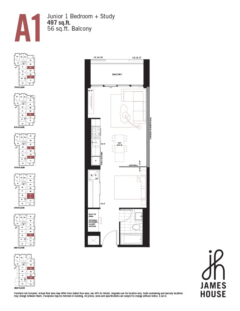 Suites — James House