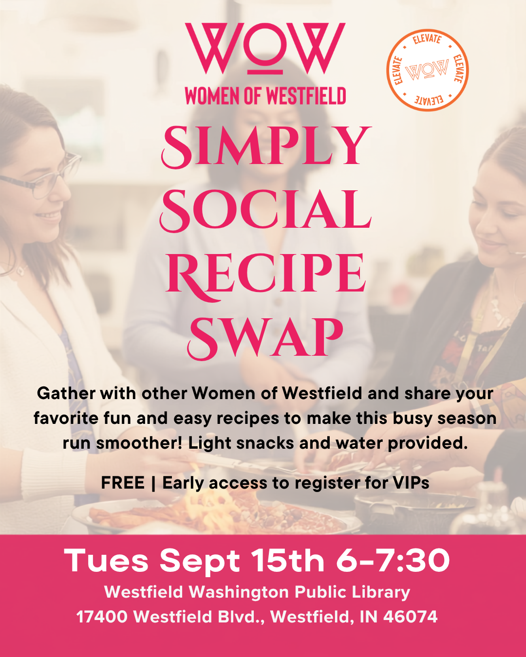 Simply social recipe swap