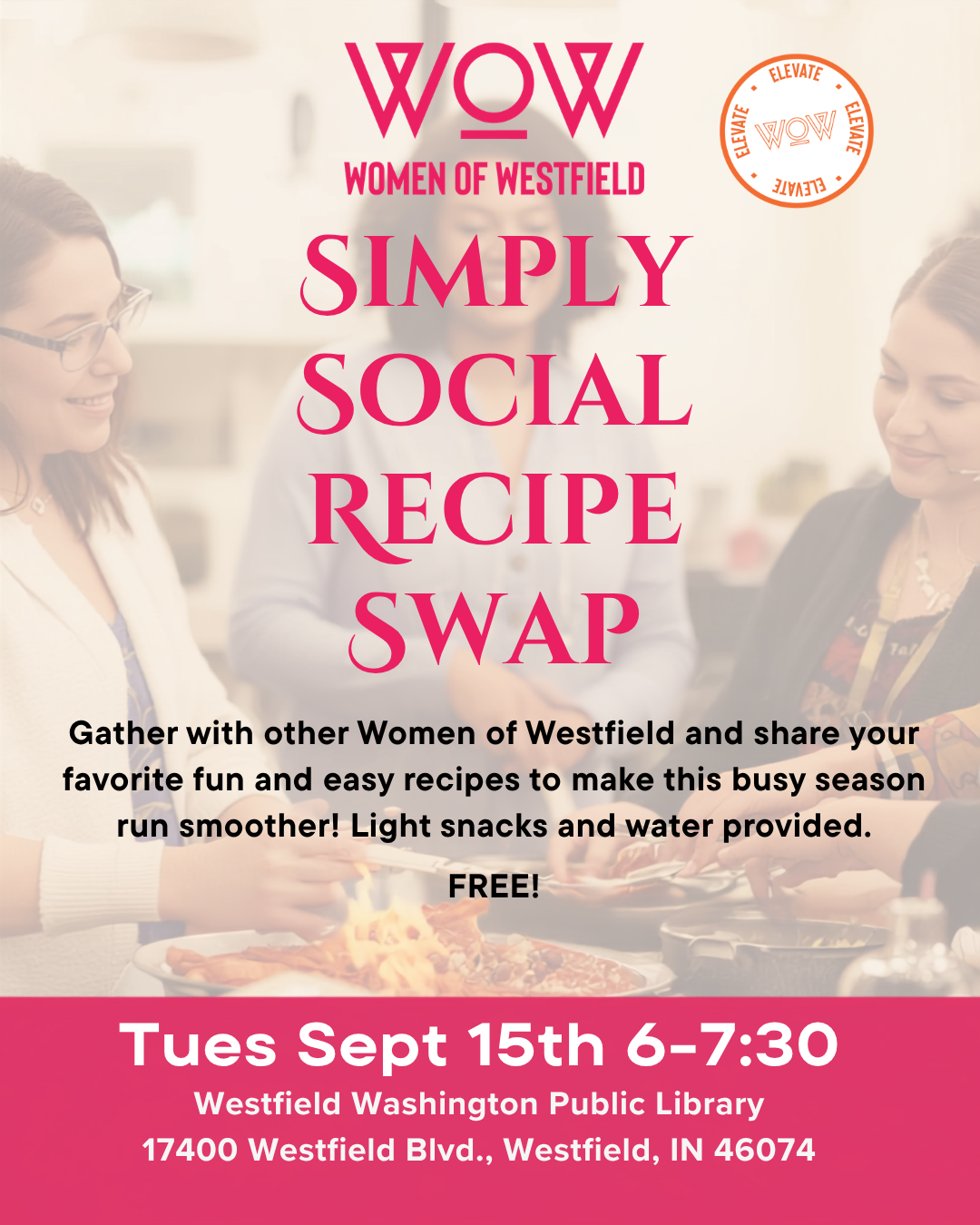 Simply social recipe swap