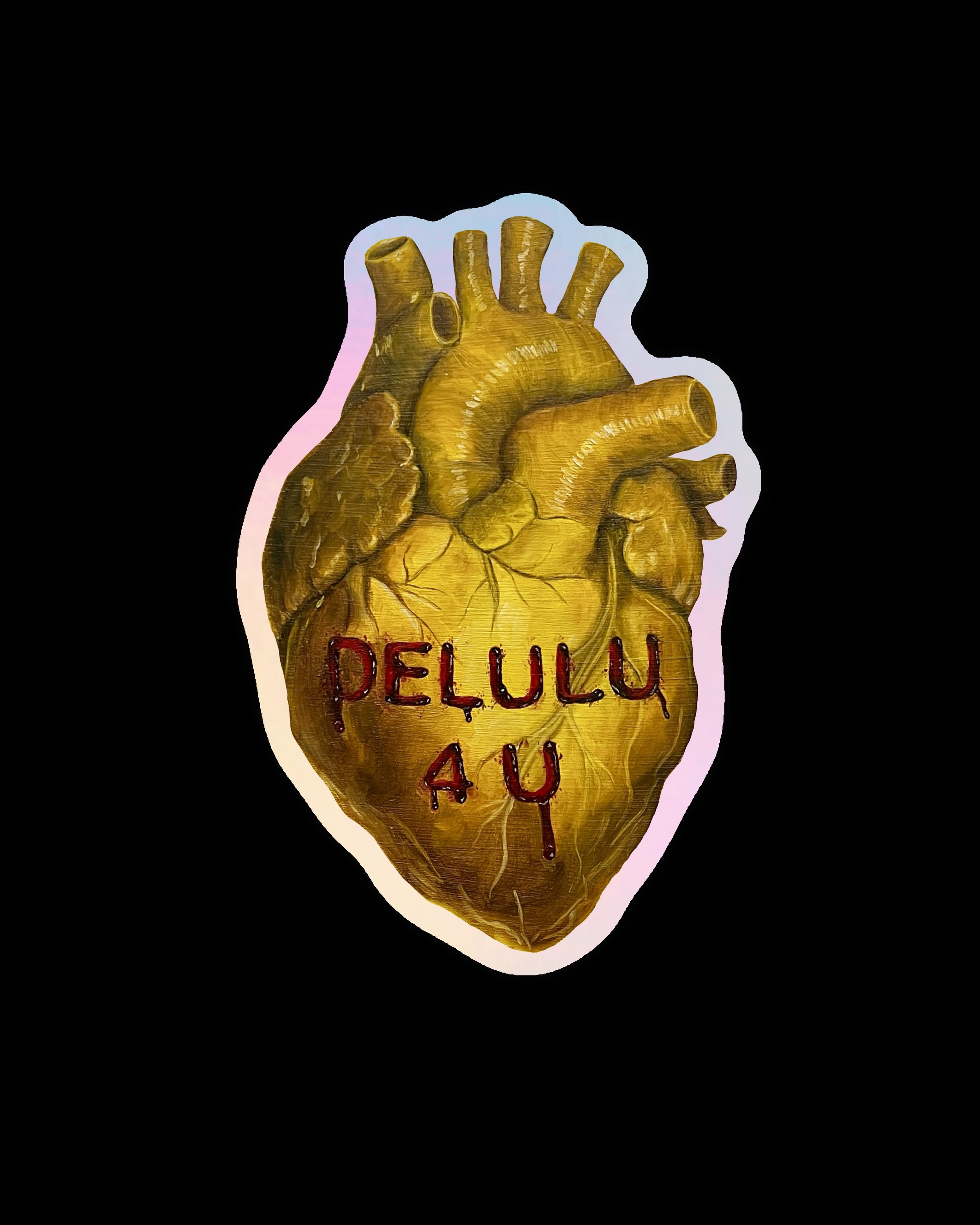 DELULU 4 U DIE CUT STICKER