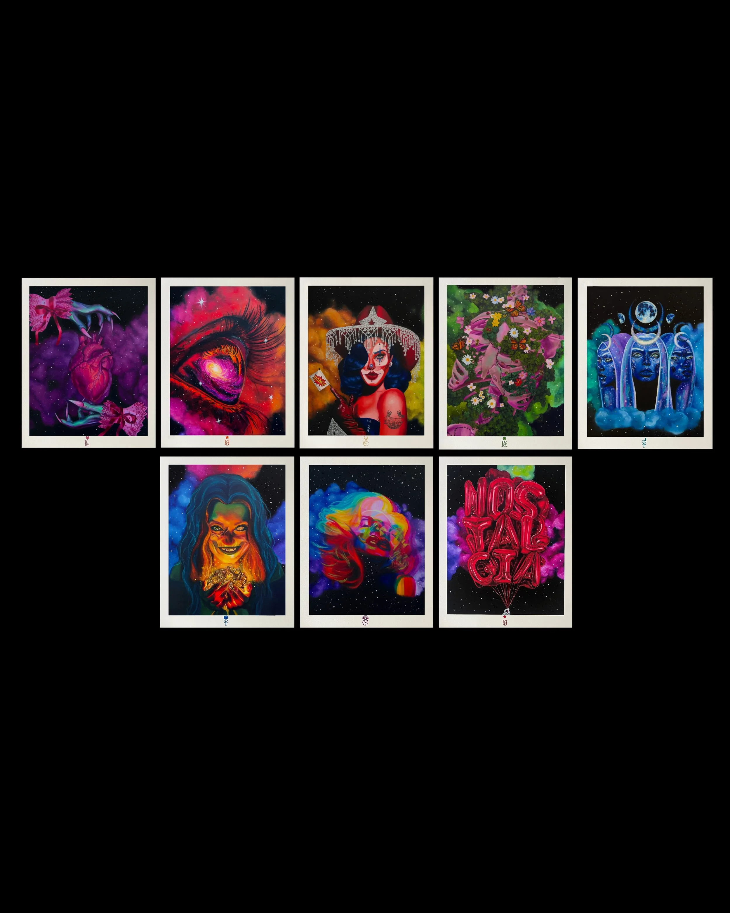 LUCKY  YOU PRINT SET